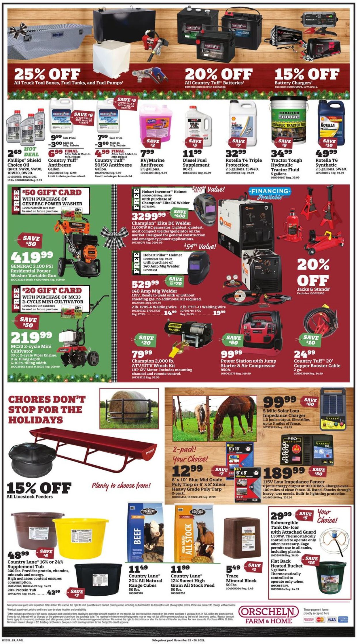 Orscheln Farm and Home BLACK FRIDAY 2021 Current weekly ad 11/23 11