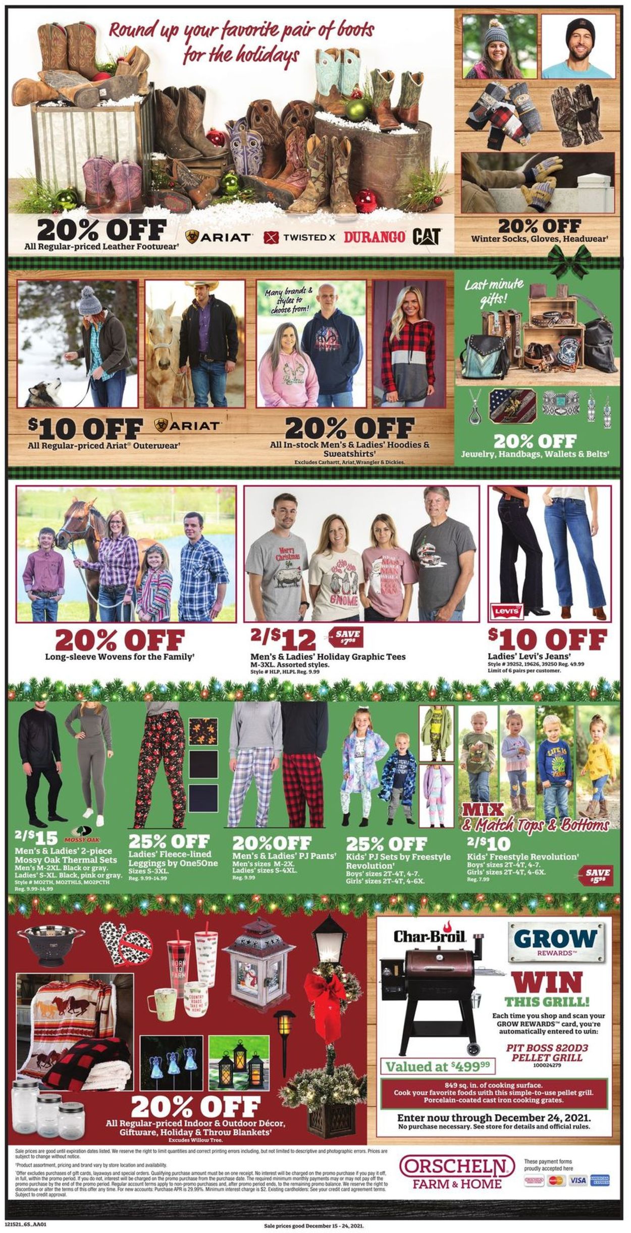Catalogue Orscheln Farm and Home CHRISTMAS 2021 from 12/15/2021