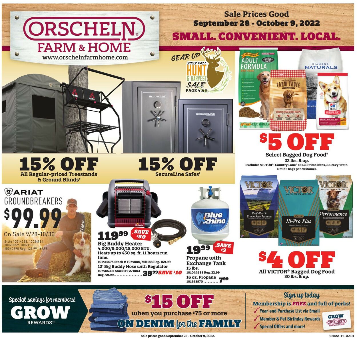 Catalogue Orscheln Farm and Home from 09/28/2022