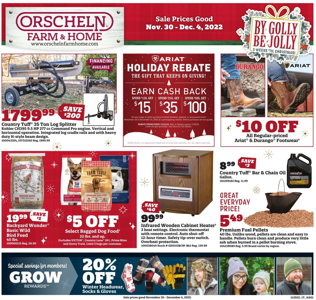 Catalogue Orscheln Farm and Home from 11/30/2022
