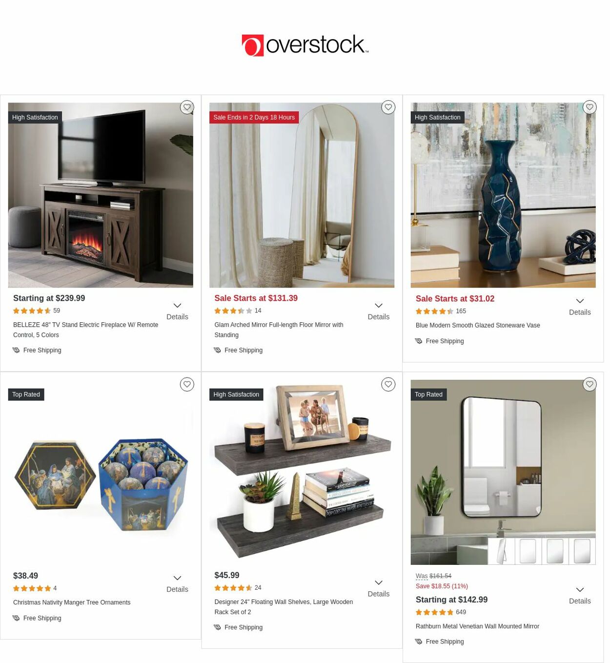 Catalogue Overstock from 09/29/2022