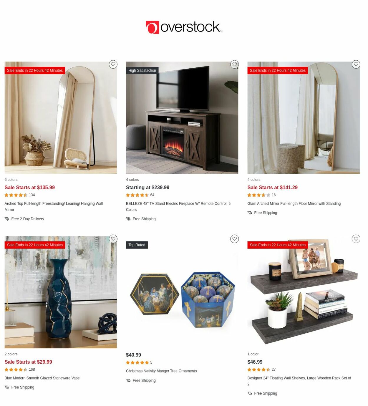 Catalogue Overstock from 10/13/2022