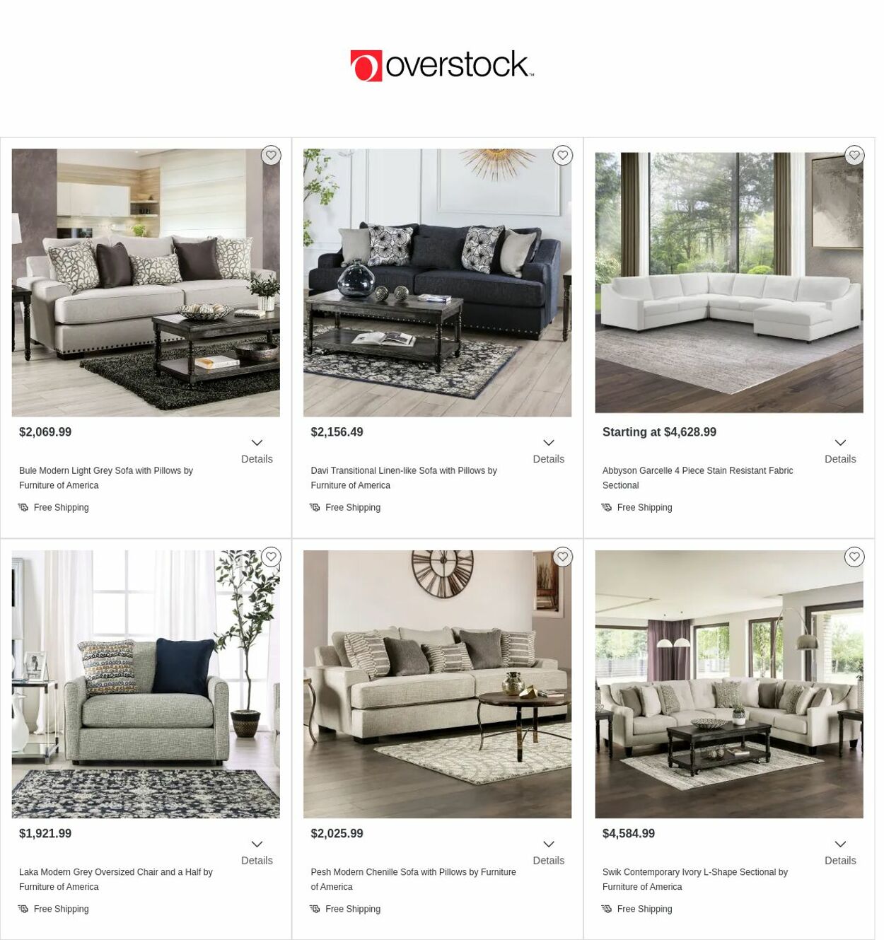 Catalogue Overstock from 10/20/2022