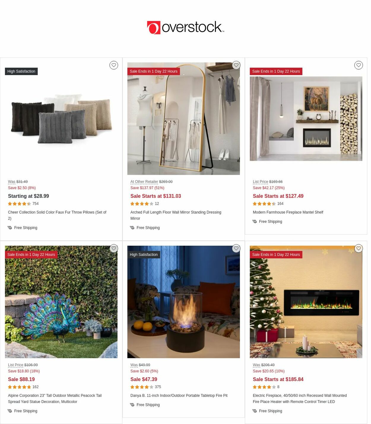 Catalogue Overstock from 12/29/2022