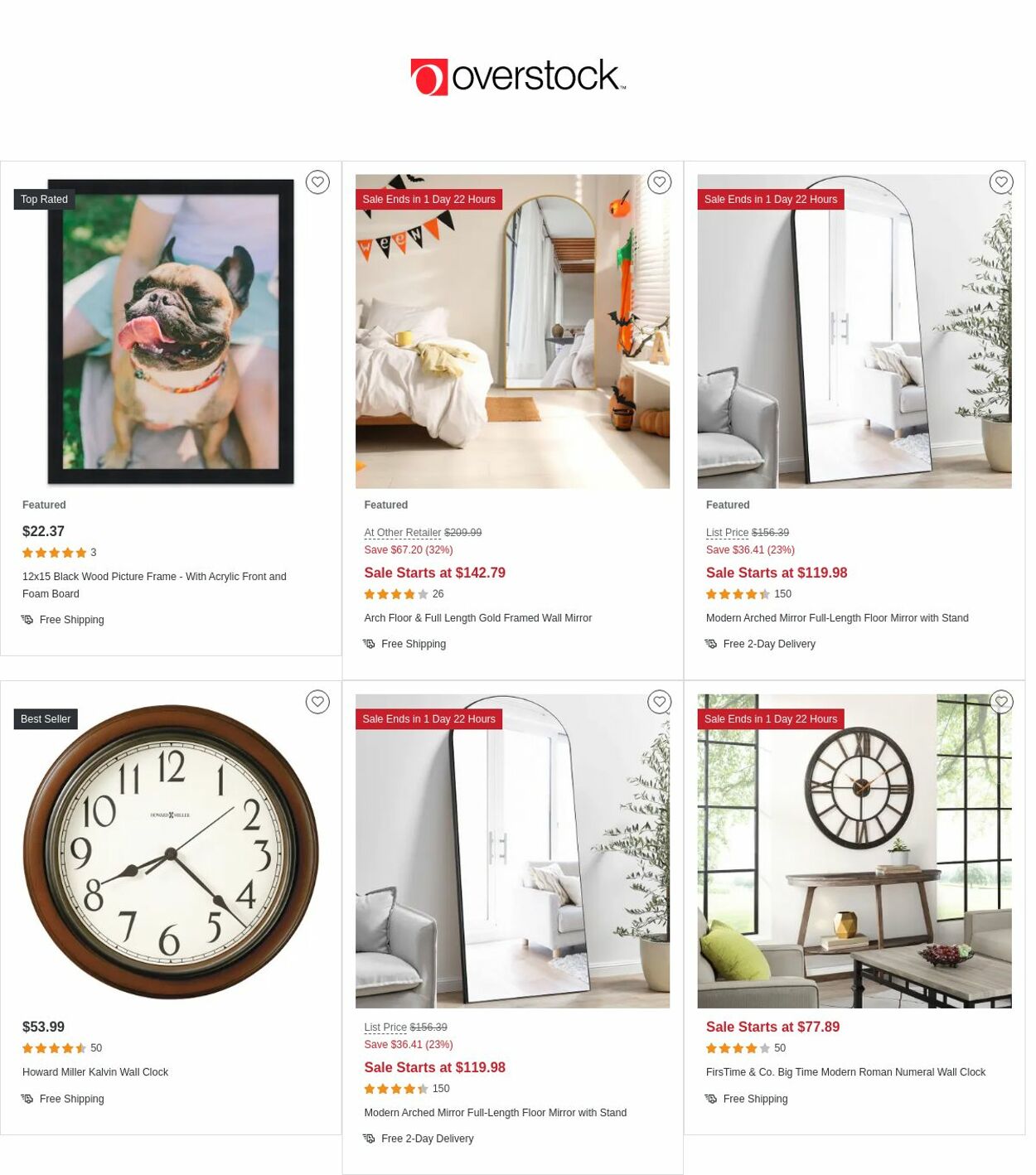 Catalogue Overstock from 12/29/2022