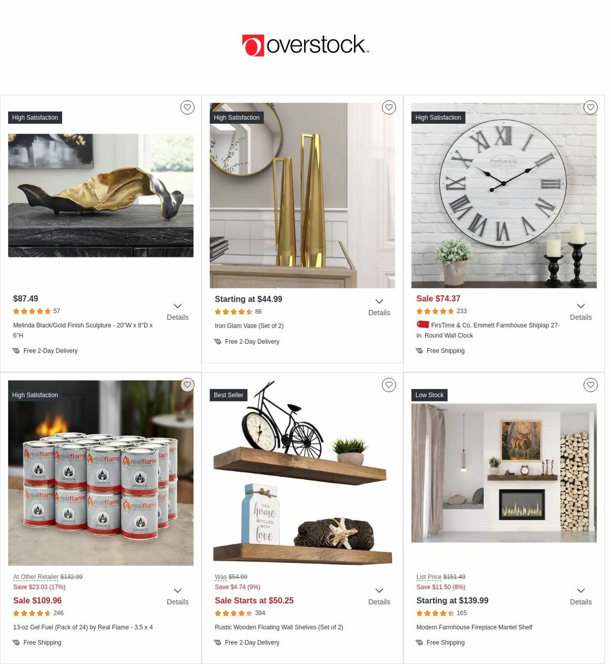 Catalogue Overstock from 01/12/2023