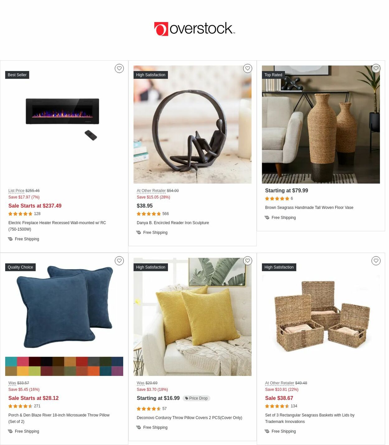 Catalogue Overstock from 01/19/2023