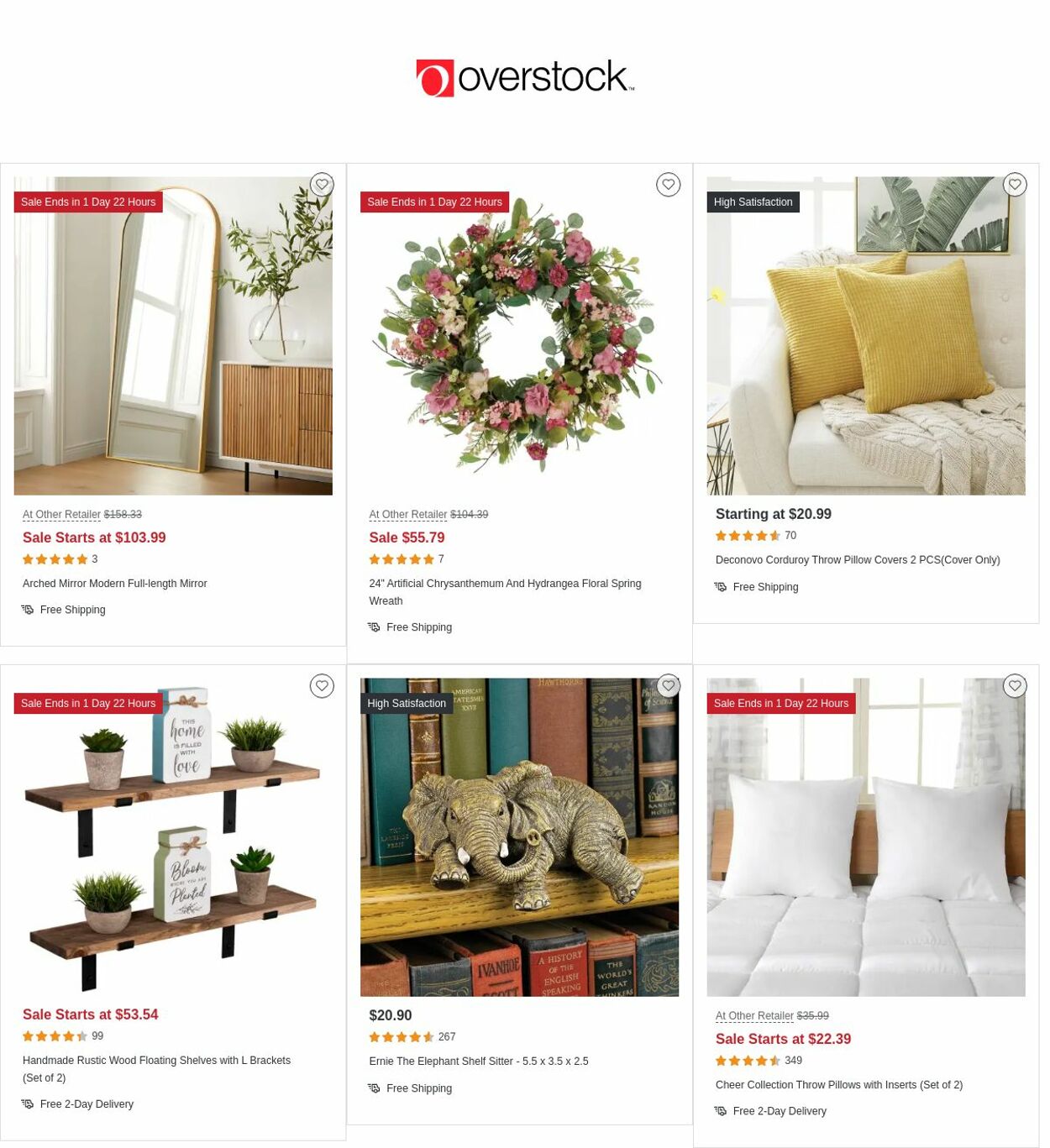 Catalogue Overstock from 04/06/2023