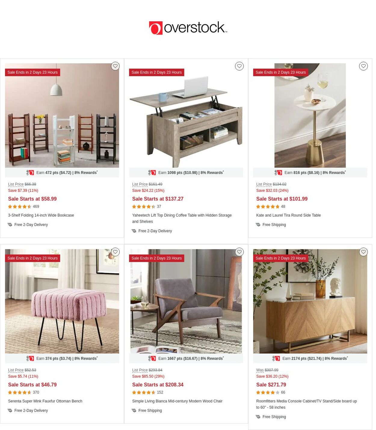 Catalogue Overstock from 04/27/2023