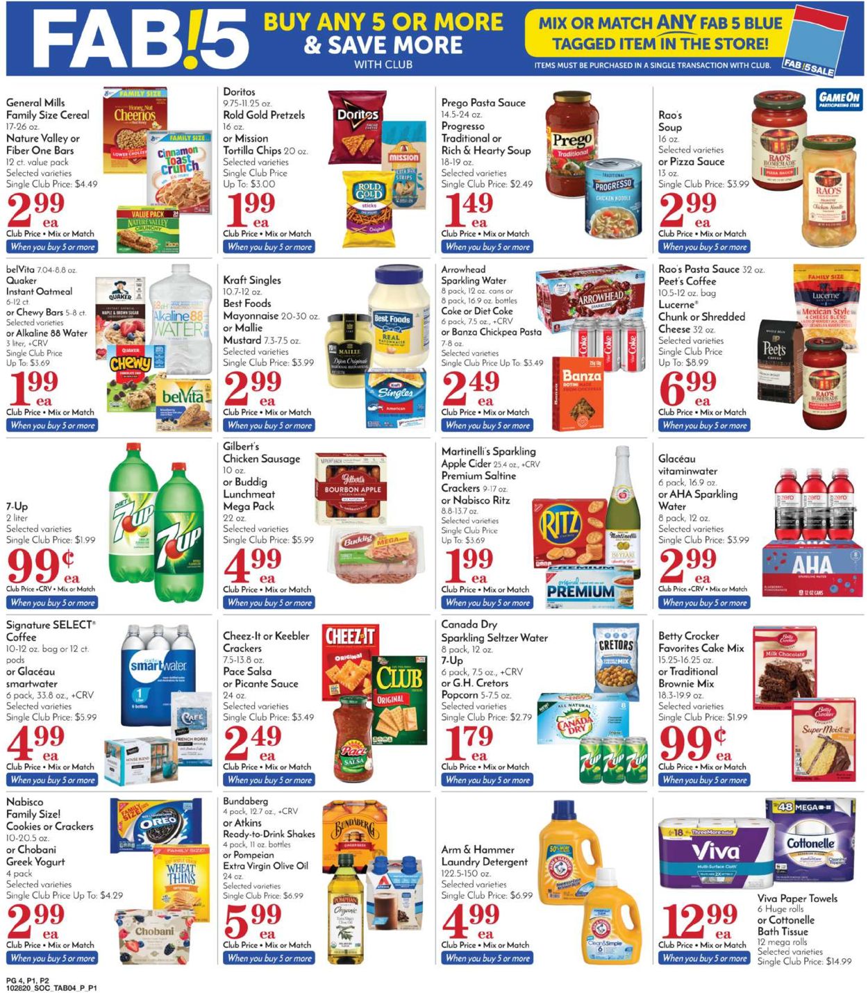 Pavilions Current weekly ad 10/28 - 11/03/2020 [4] - frequent-ads.com