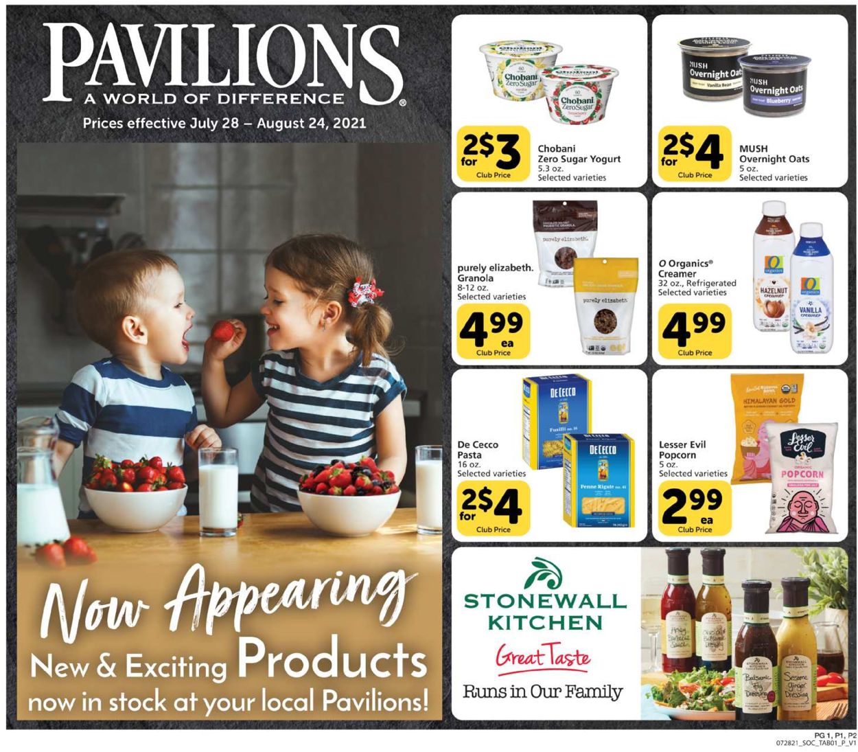 Catalogue Pavilions from 07/28/2021