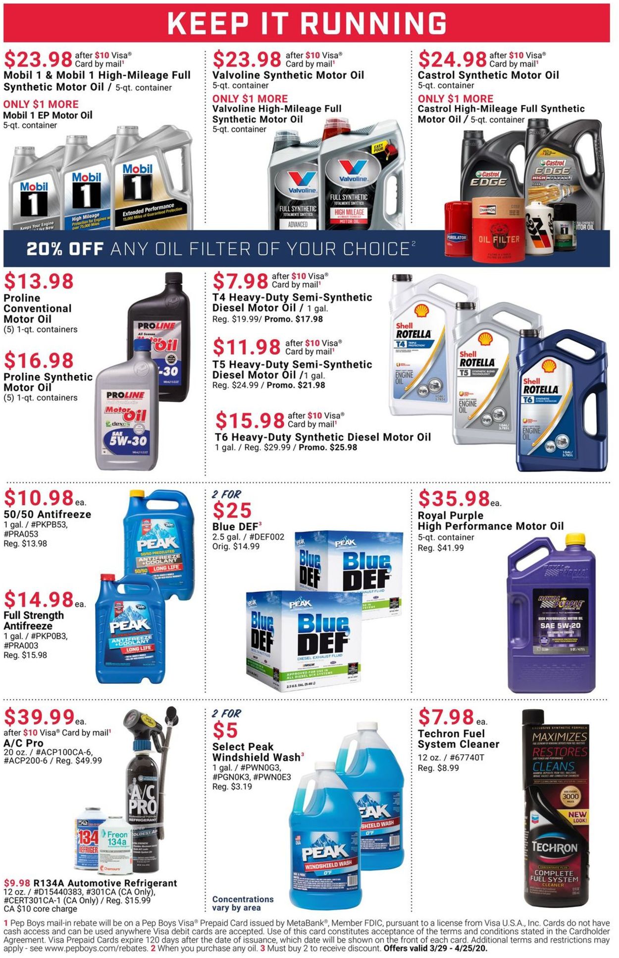 Catalogue Pep Boys from 03/29/2020