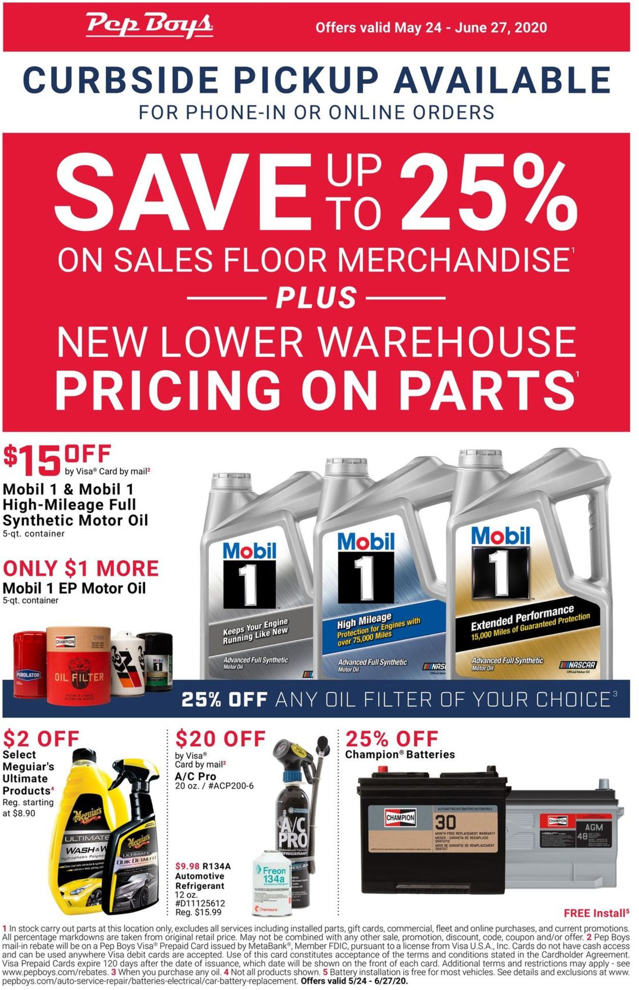 Catalogue Pep Boys from 05/24/2020