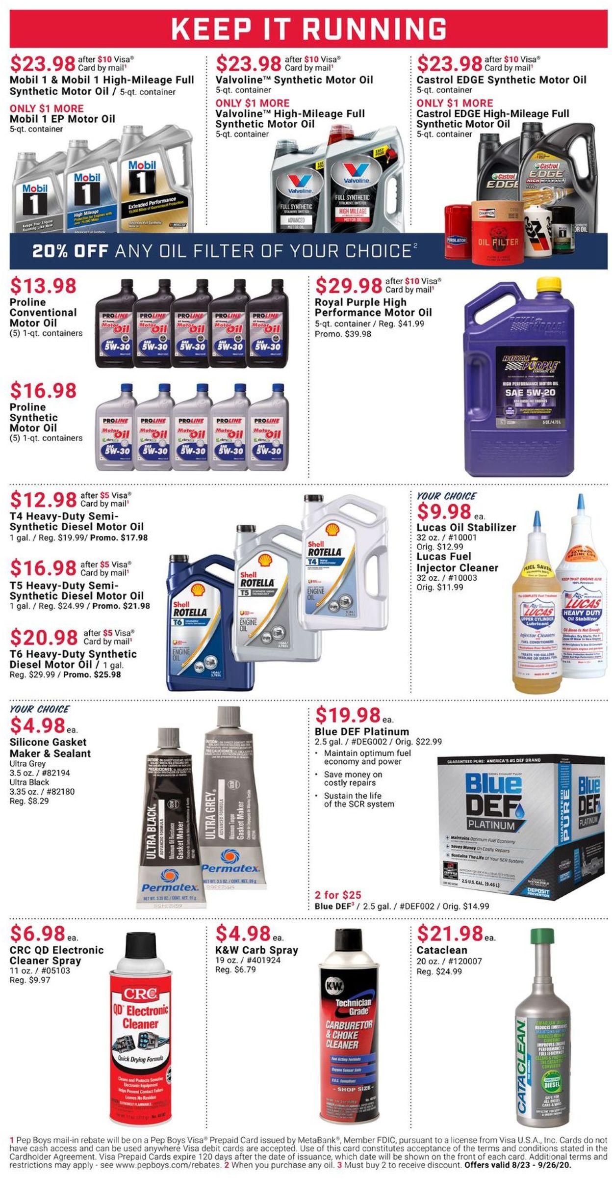 Pep Boys Current weekly ad 08/23 - 09/26/2020 2 - frequent-ads.com