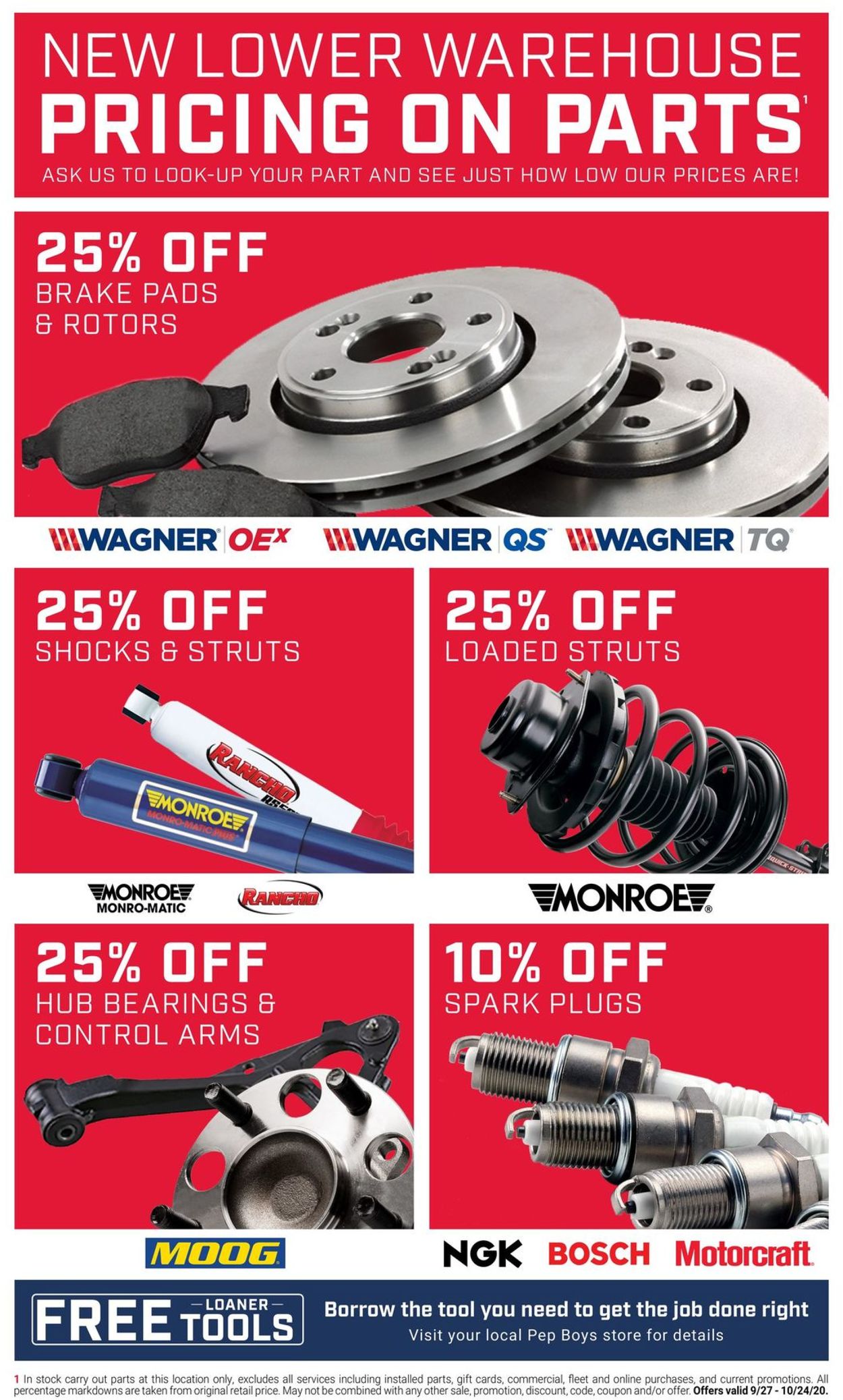 Catalogue Pep Boys from 09/27/2020