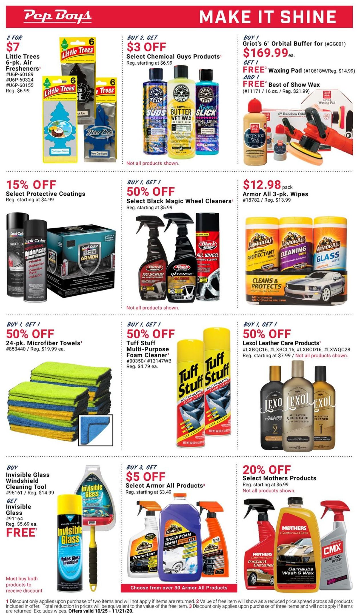 Catalogue Pep Boys from 10/25/2020