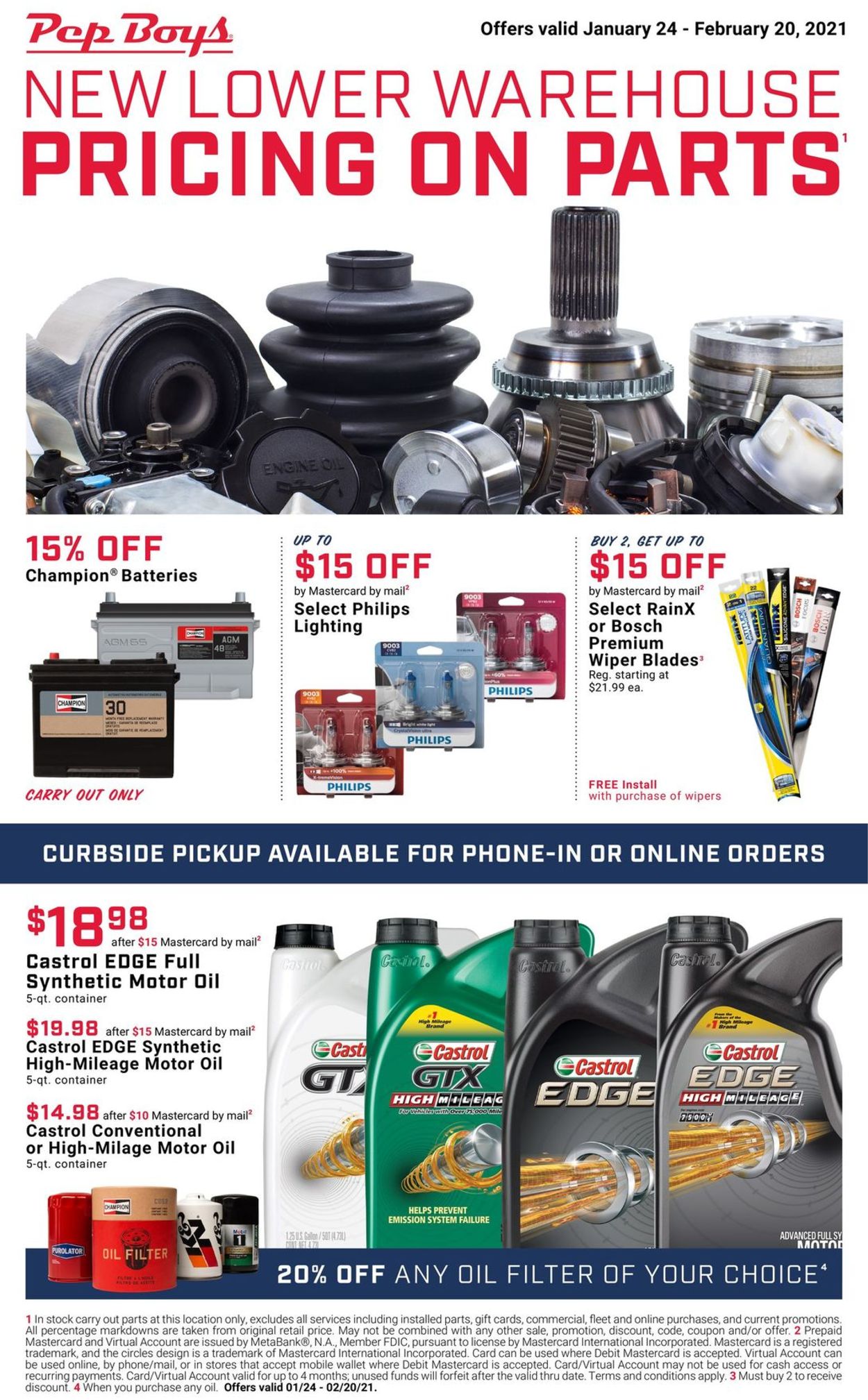 Catalogue Pep Boys from 01/24/2021