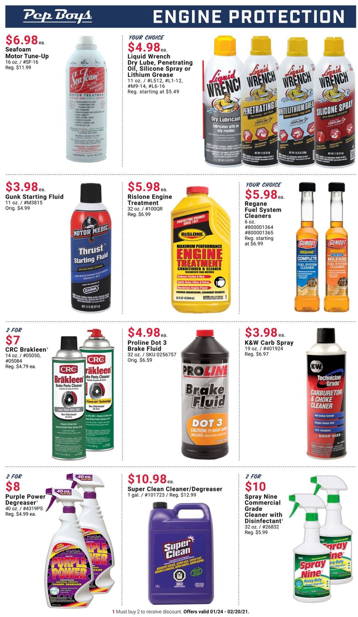 Catalogue Pep Boys from 01/24/2021