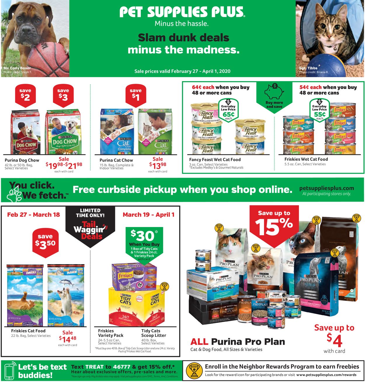 Catalogue Pet Supplies Plus from 02/27/2020