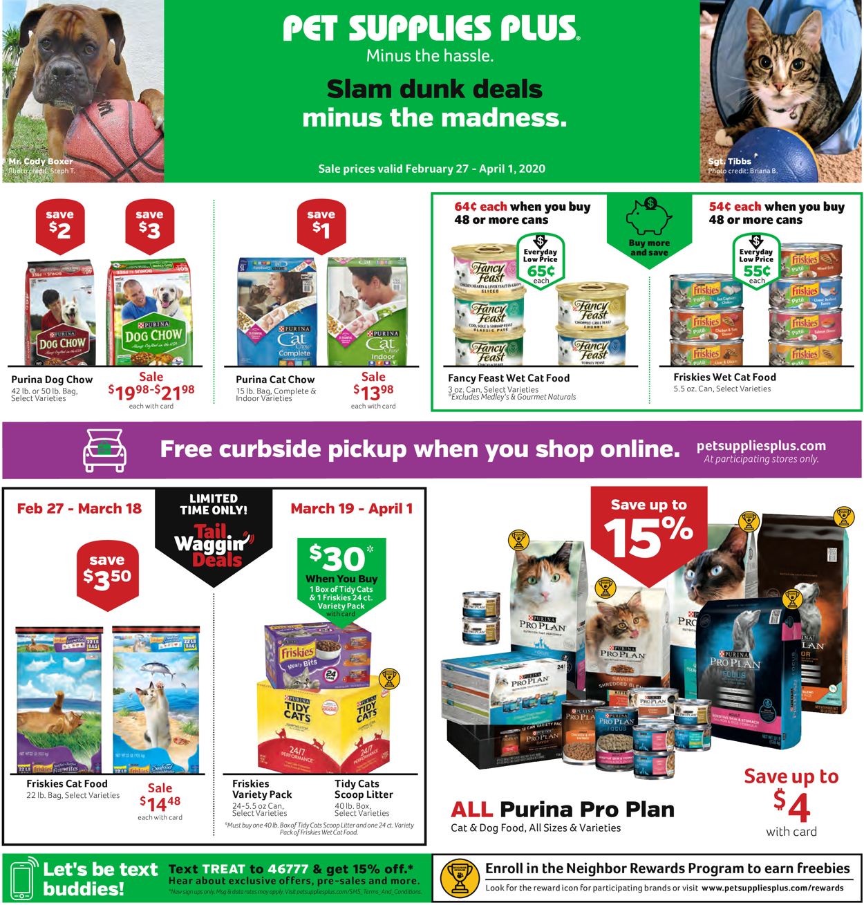 Catalogue Pet Supplies Plus from 02/27/2020
