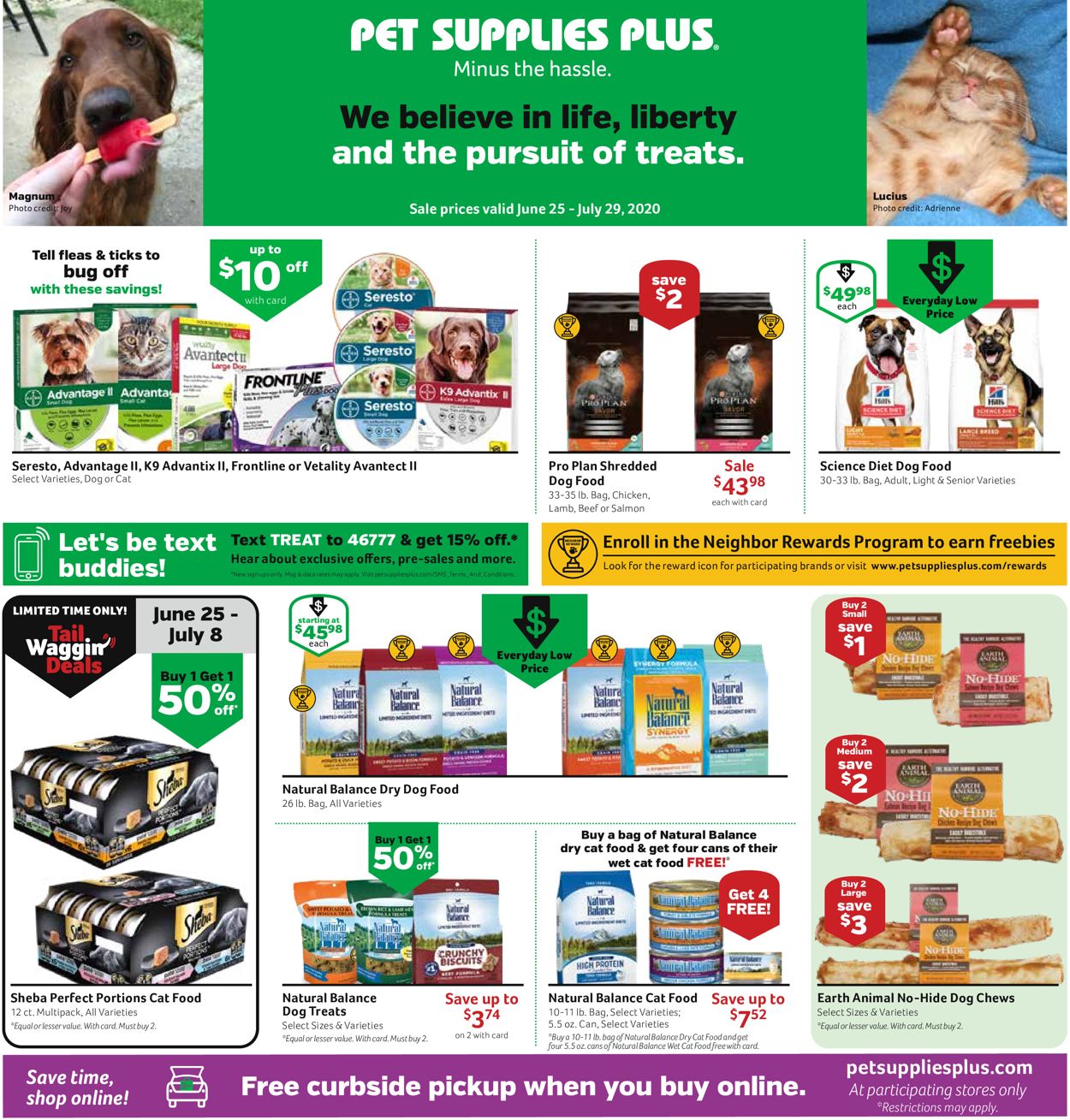 Catalogue Pet Supplies Plus from 06/25/2020