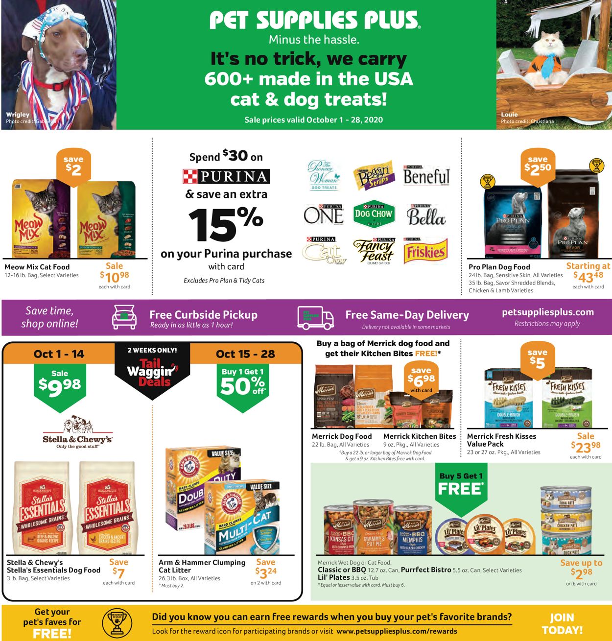 Catalogue Pet Supplies Plus from 10/01/2020