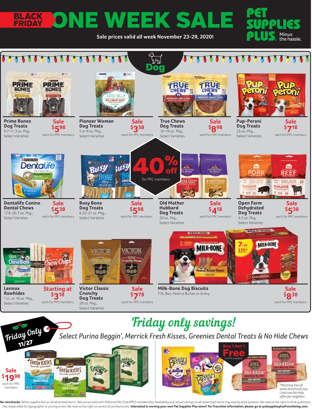 Catalogue Pet Supplies Plus Black Friday 2020 from 11/23/2020