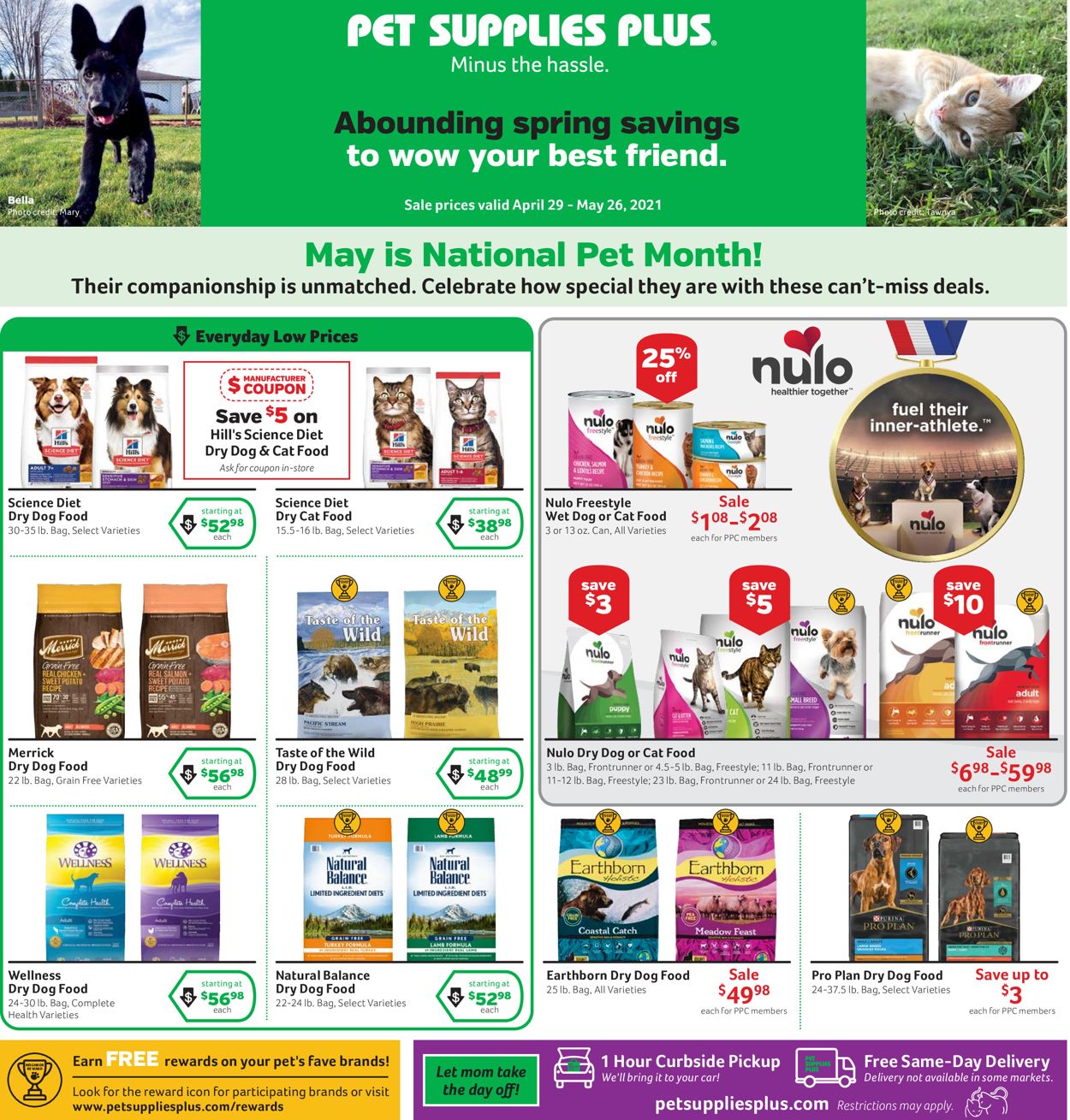 Catalogue Pet Supplies Plus from 05/01/2021