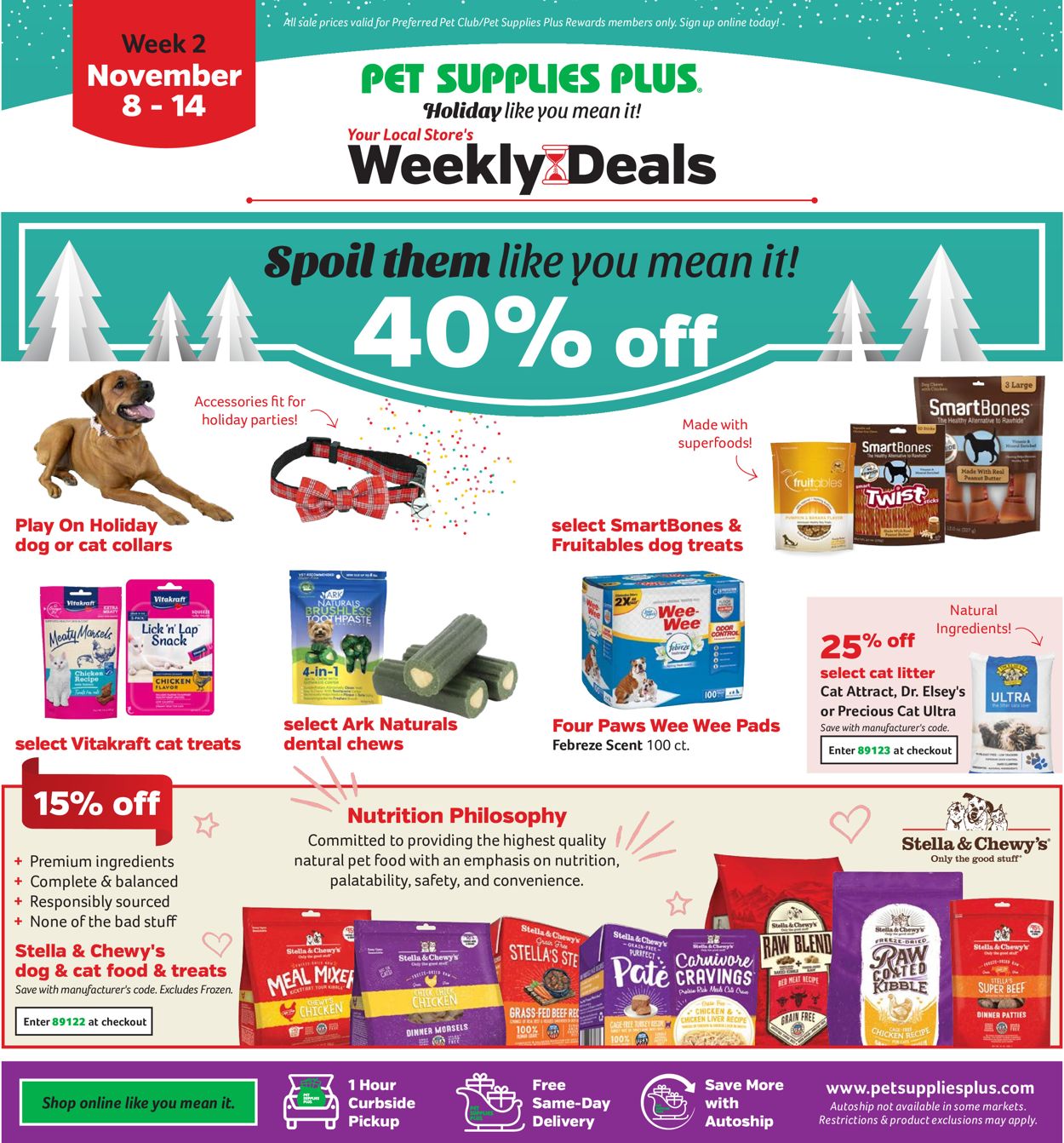 Catalogue Pet Supplies Plus HOLIDAY 2021 from 11/01/2021