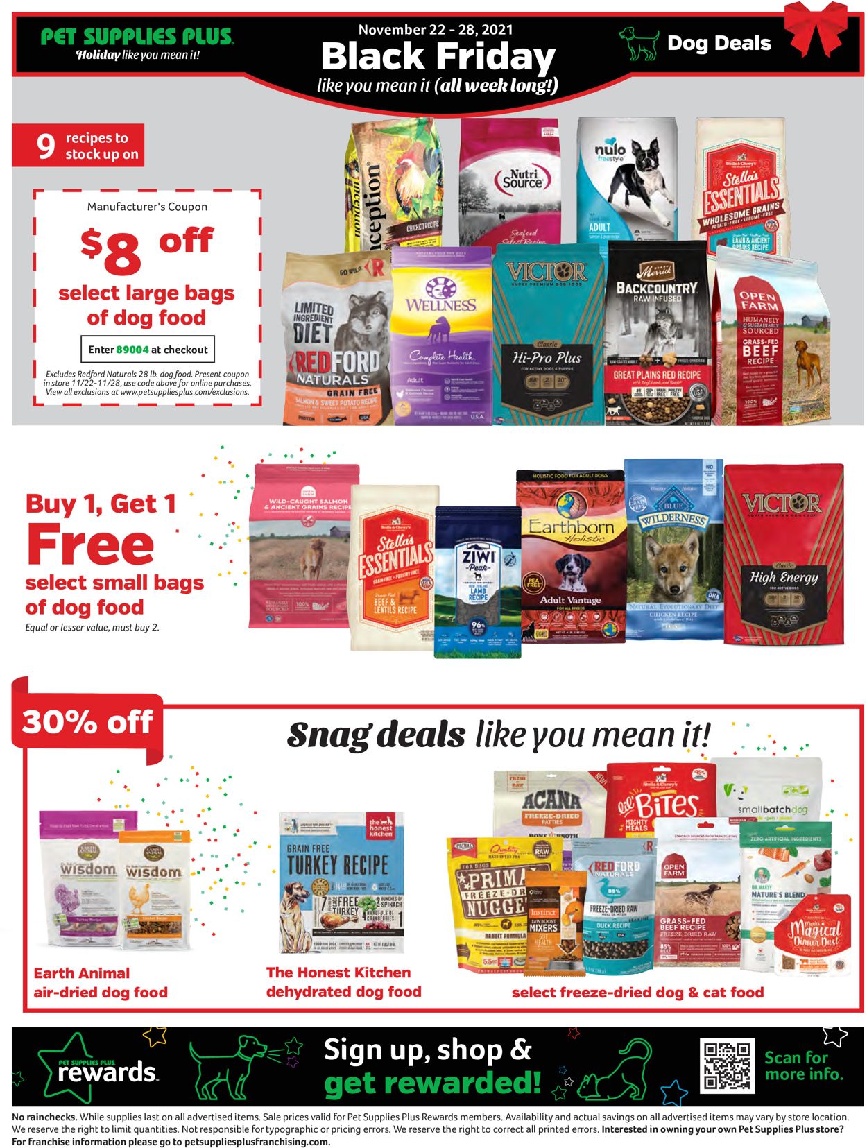 Catalogue Pet Supplies Plus BLACK FRIDAY WEEK 2021 from 11/22/2021