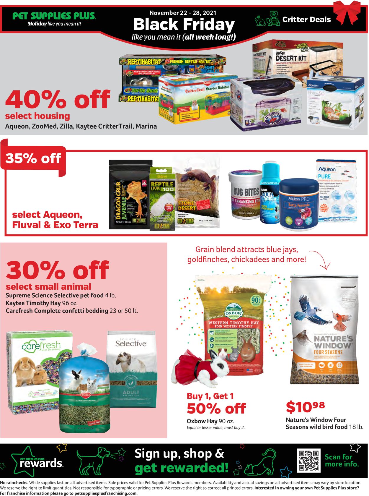 Catalogue Pet Supplies Plus BLACK FRIDAY WEEK 2021 from 11/22/2021