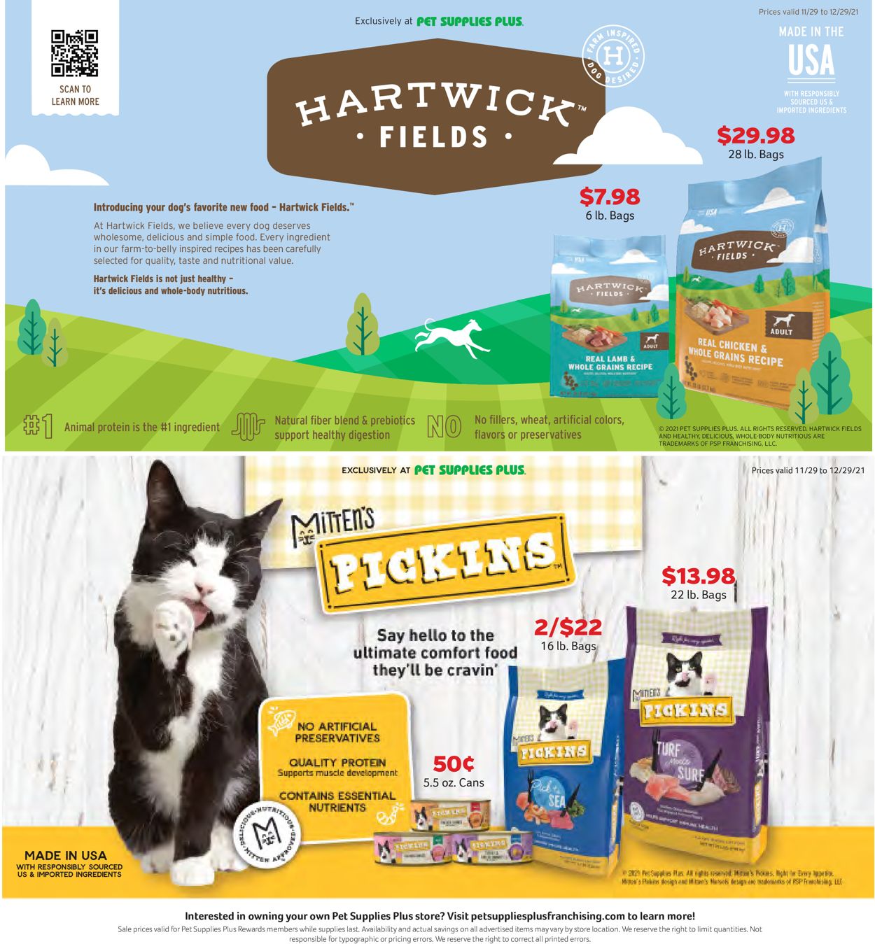 Catalogue Pet Supplies Plus HOLIDAY 2021 from 11/29/2021