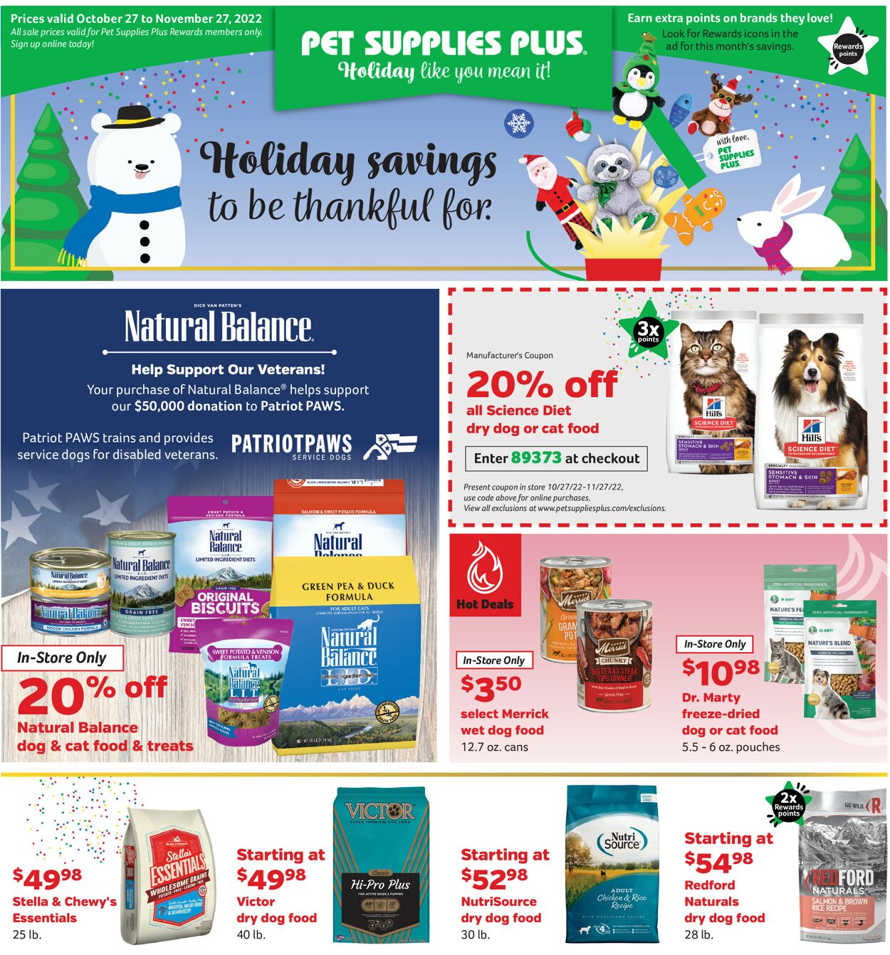 Catalogue Pet Supplies Plus from 10/31/2022