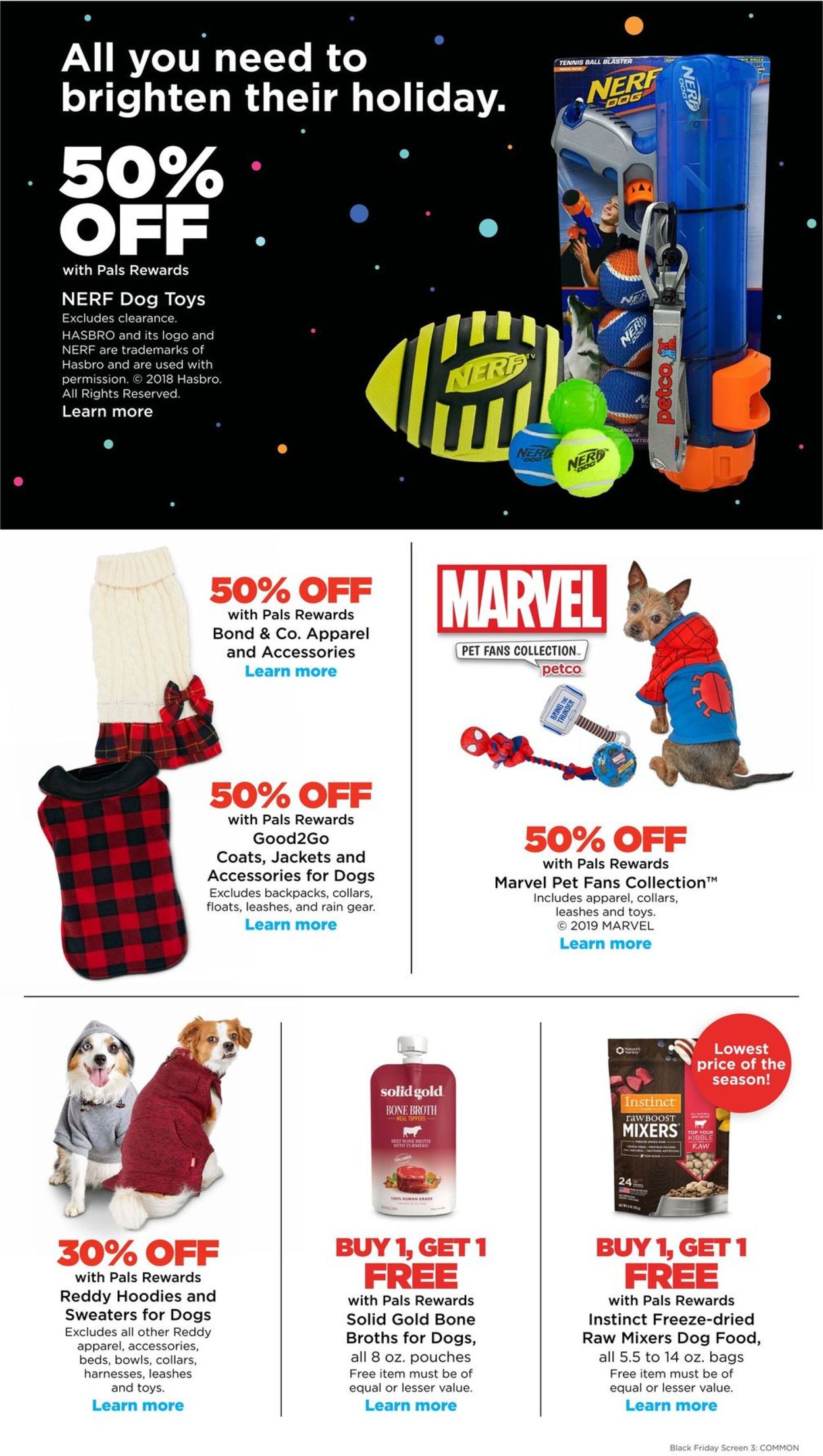 Catalogue Petco from 11/29/2019