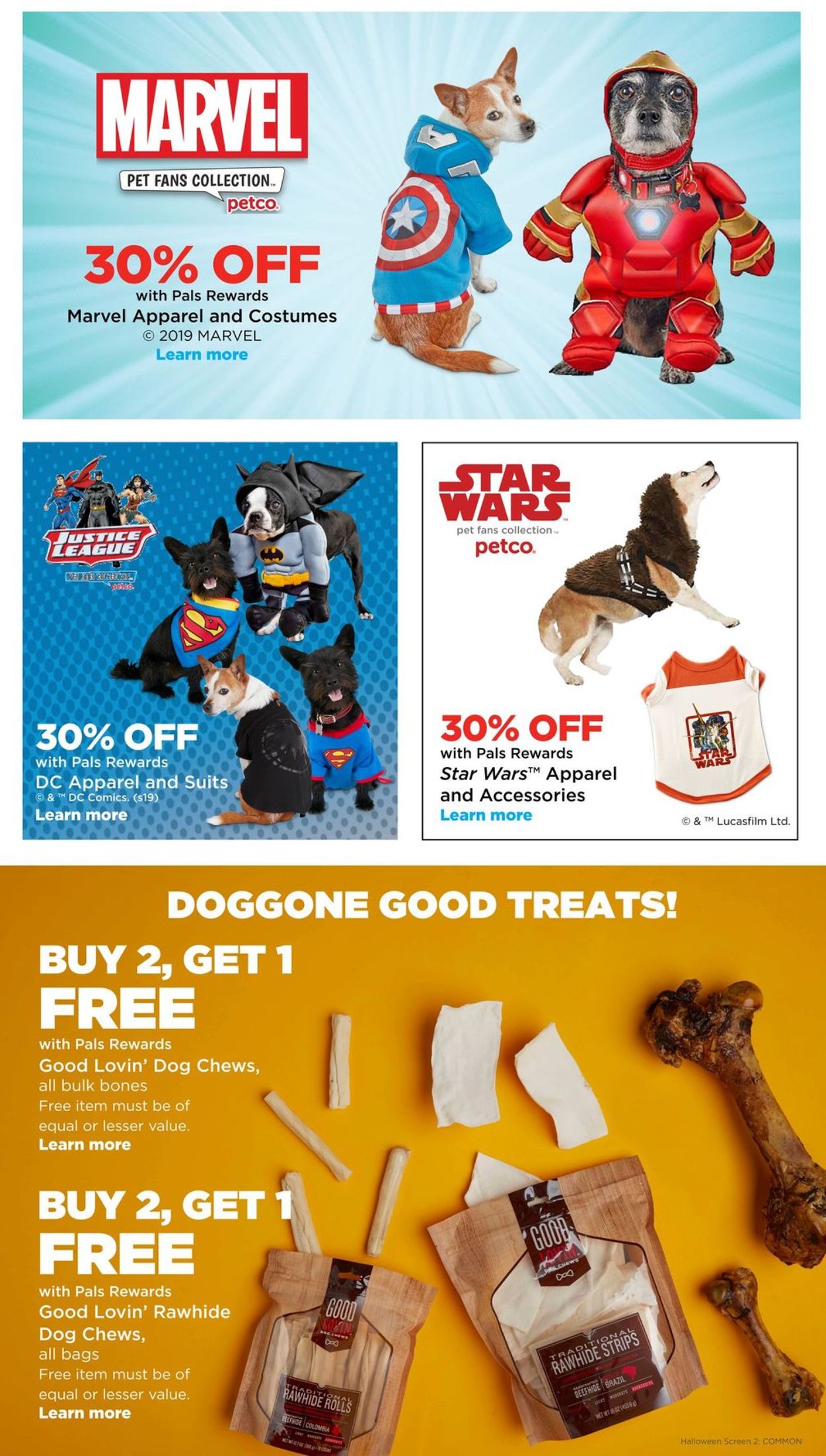 Catalogue Petco from 09/29/2019