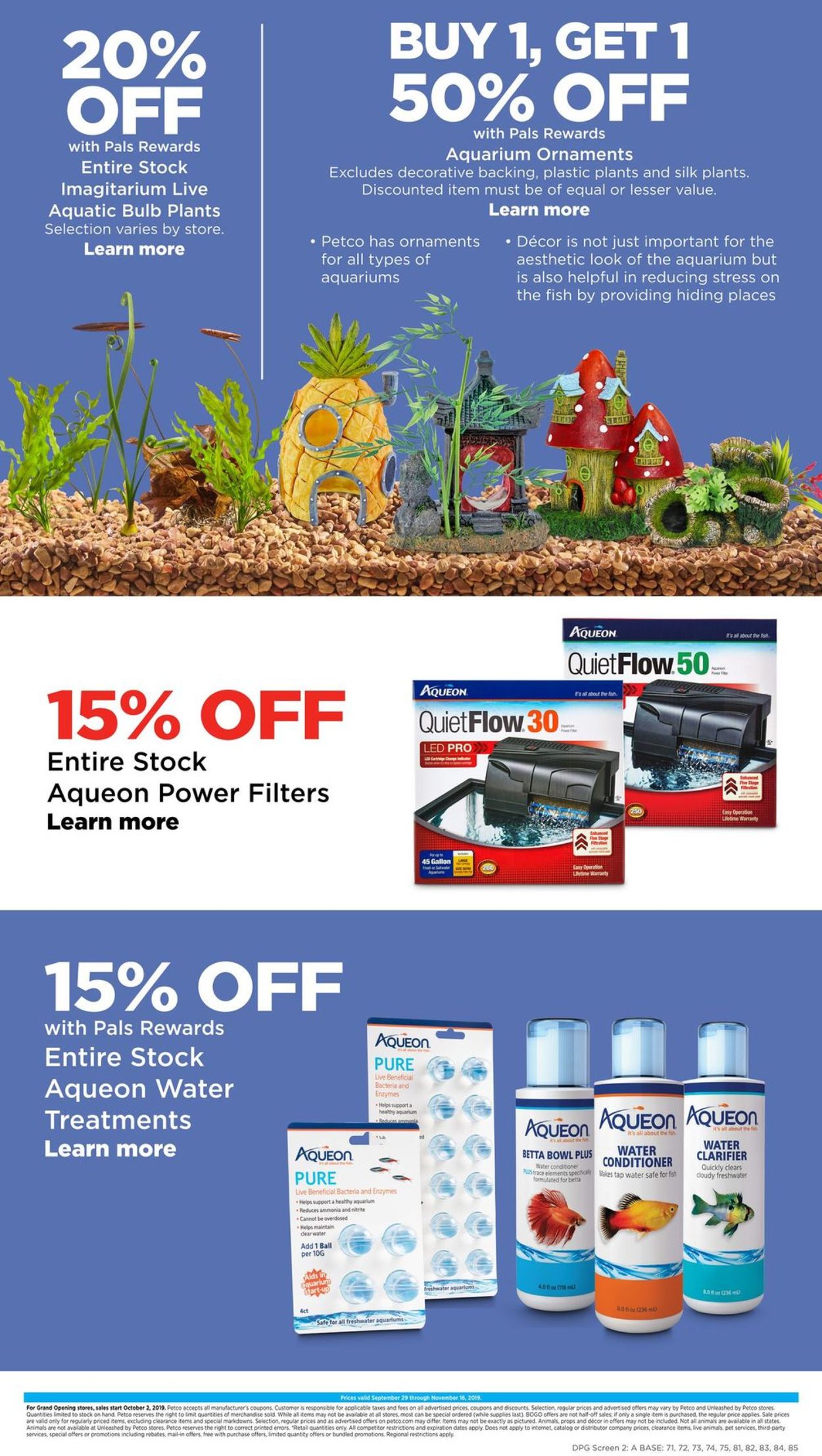 Catalogue Petco from 09/29/2019