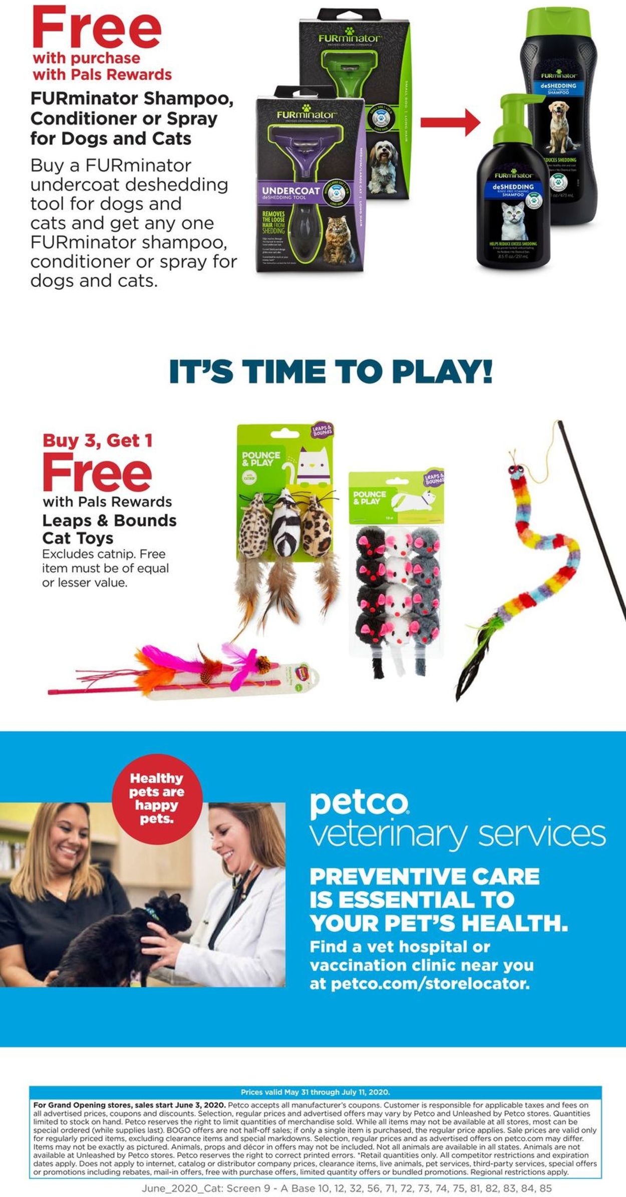 Catalogue Petco from 06/07/2020
