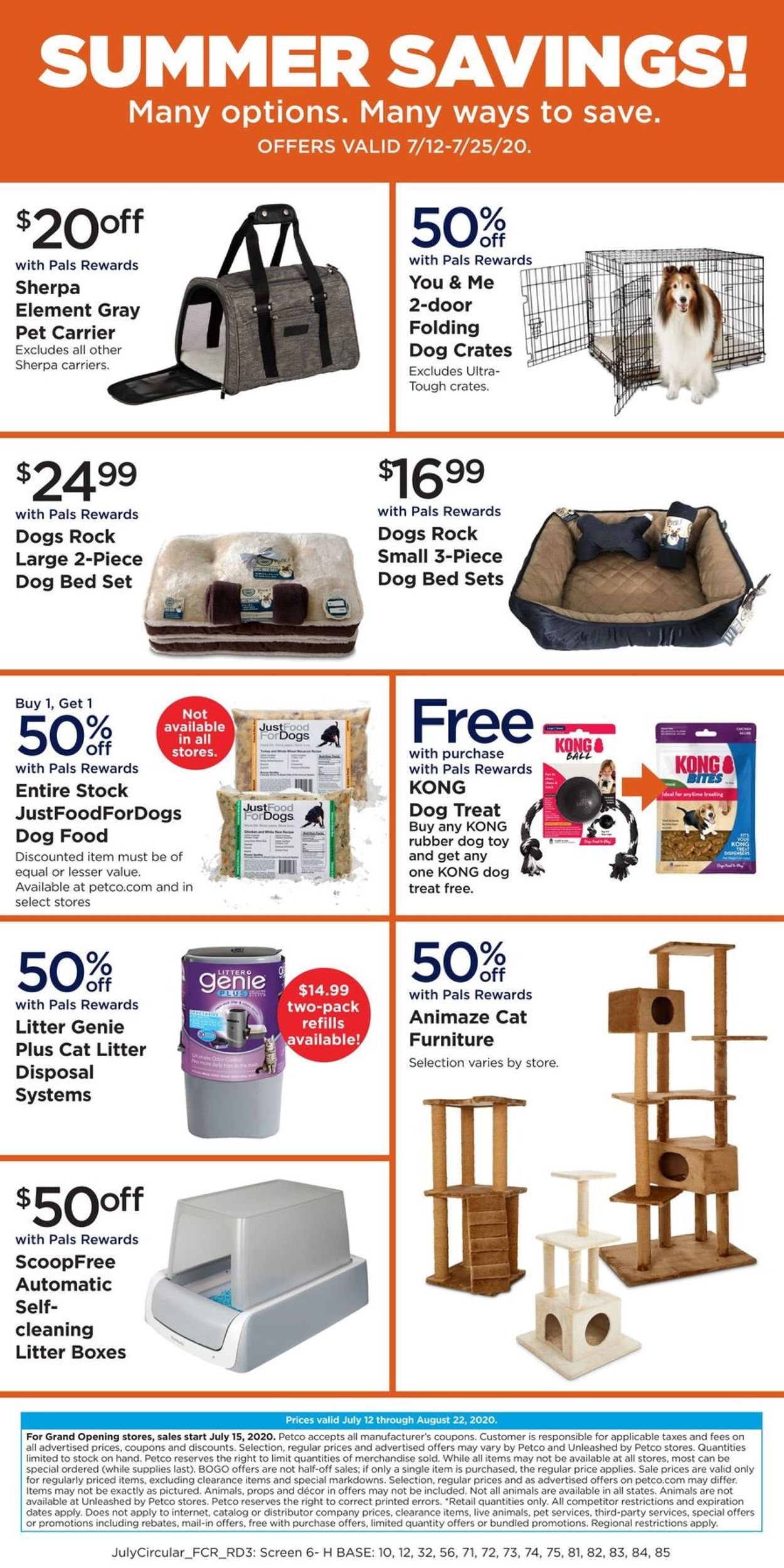Catalogue Petco from 07/15/2020