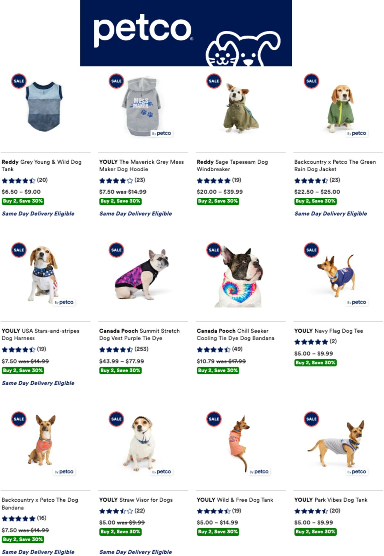 Catalogue Petco from 10/24/2022