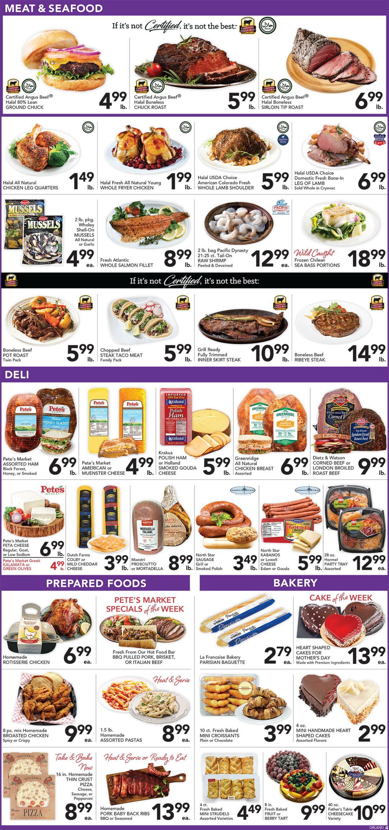 Catalogue Pete's Fresh Market from 05/07/2025