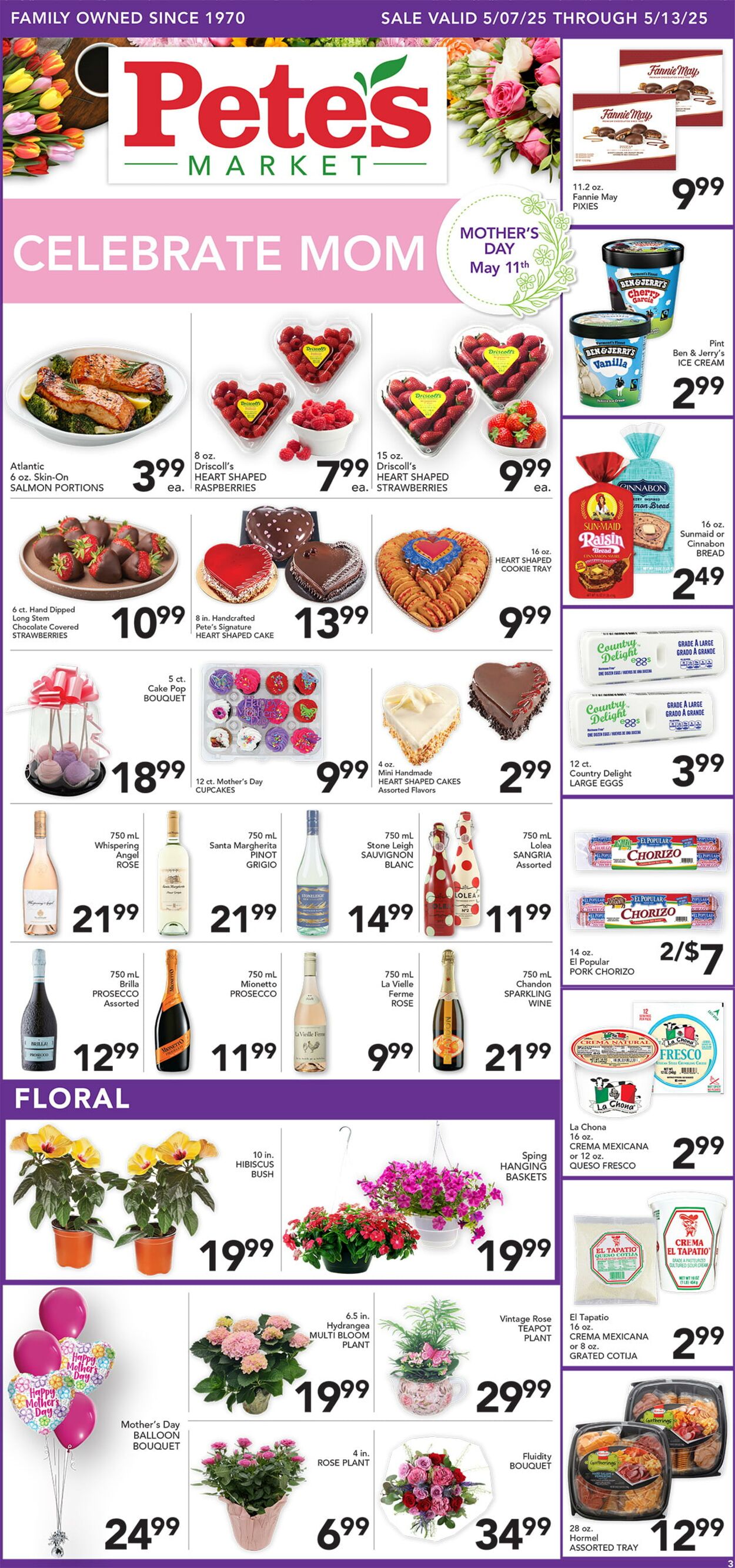Catalogue Pete's Fresh Market from 05/07/2025
