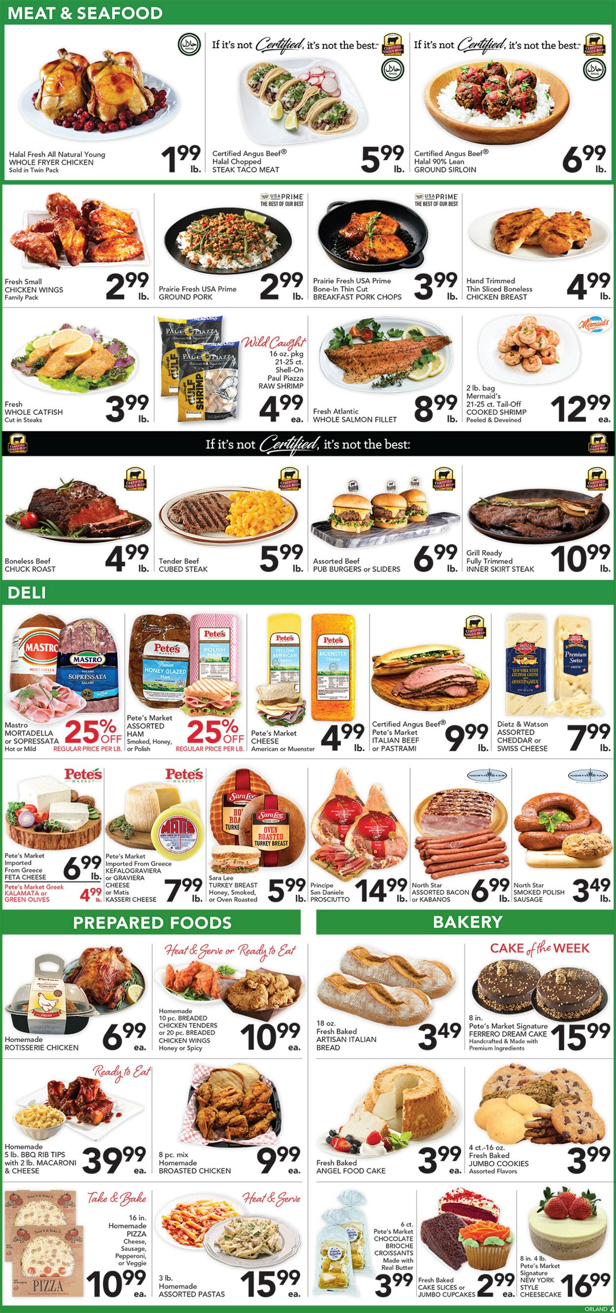 Catalogue Pete's Fresh Market from 05/07/2025