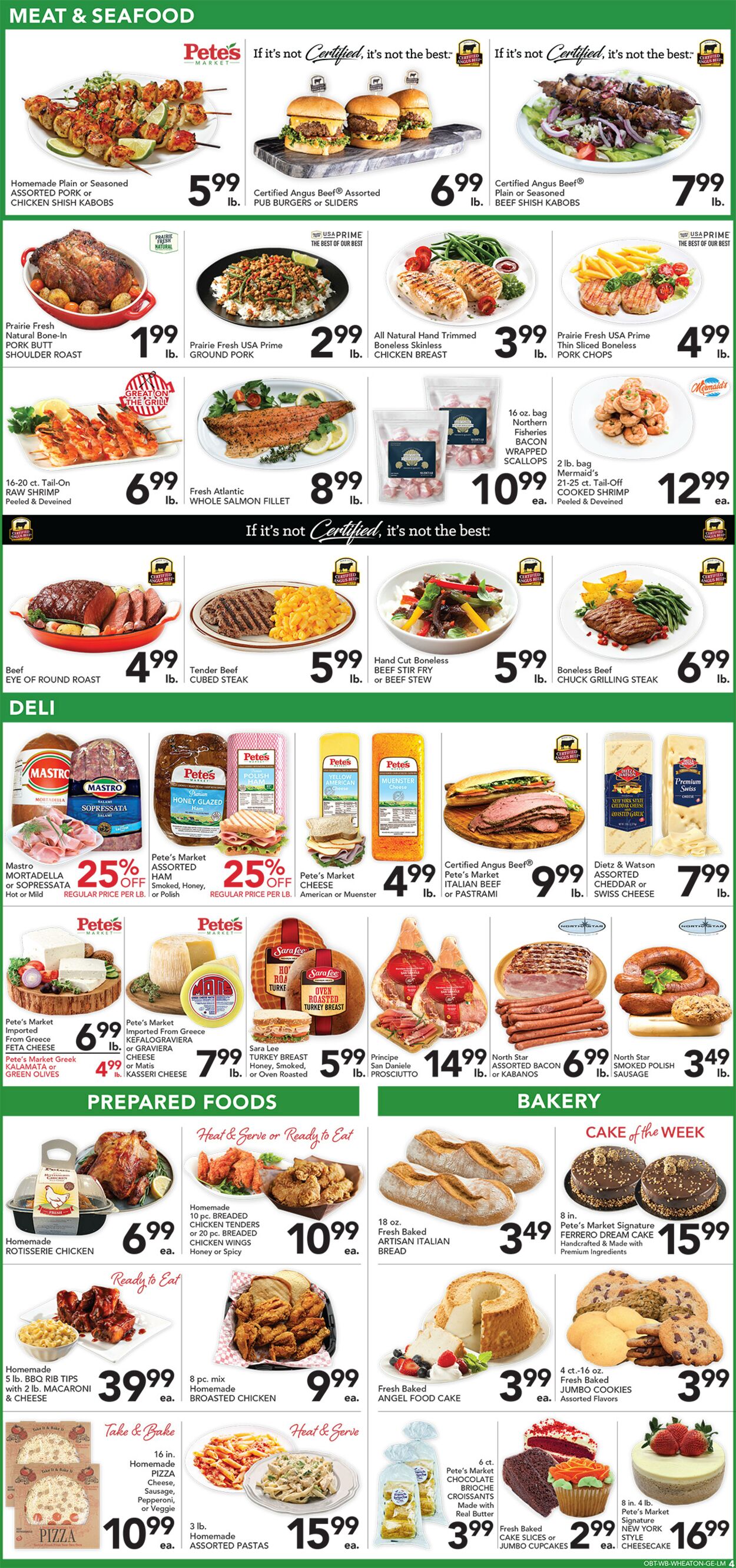Catalogue Pete's Fresh Market from 05/07/2025