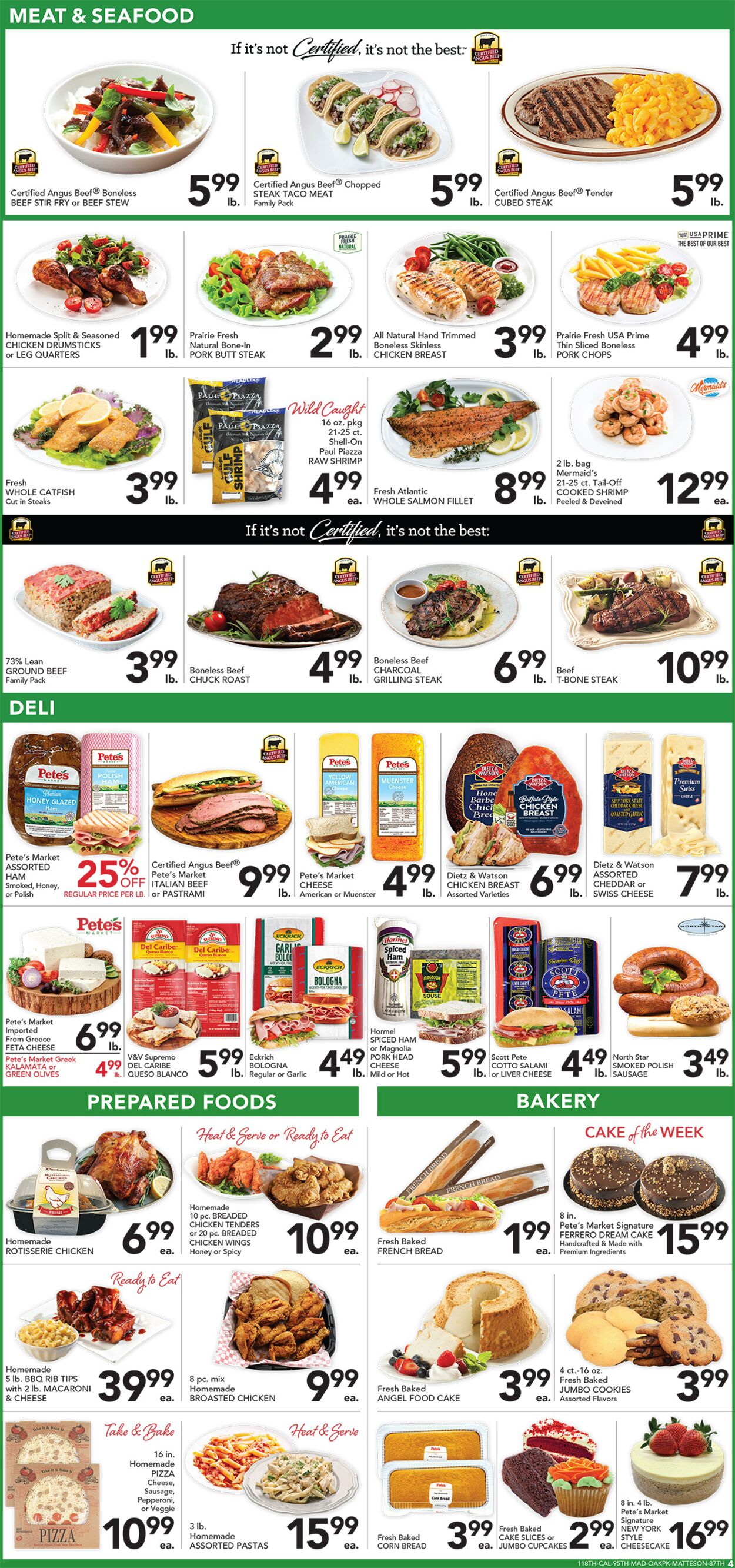 Catalogue Pete's Fresh Market from 05/07/2025