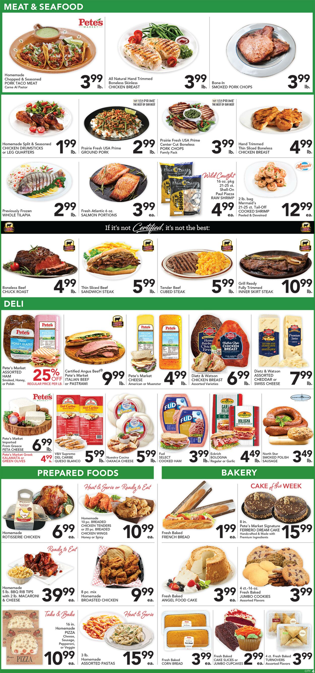 Catalogue Pete's Fresh Market from 05/14/2025