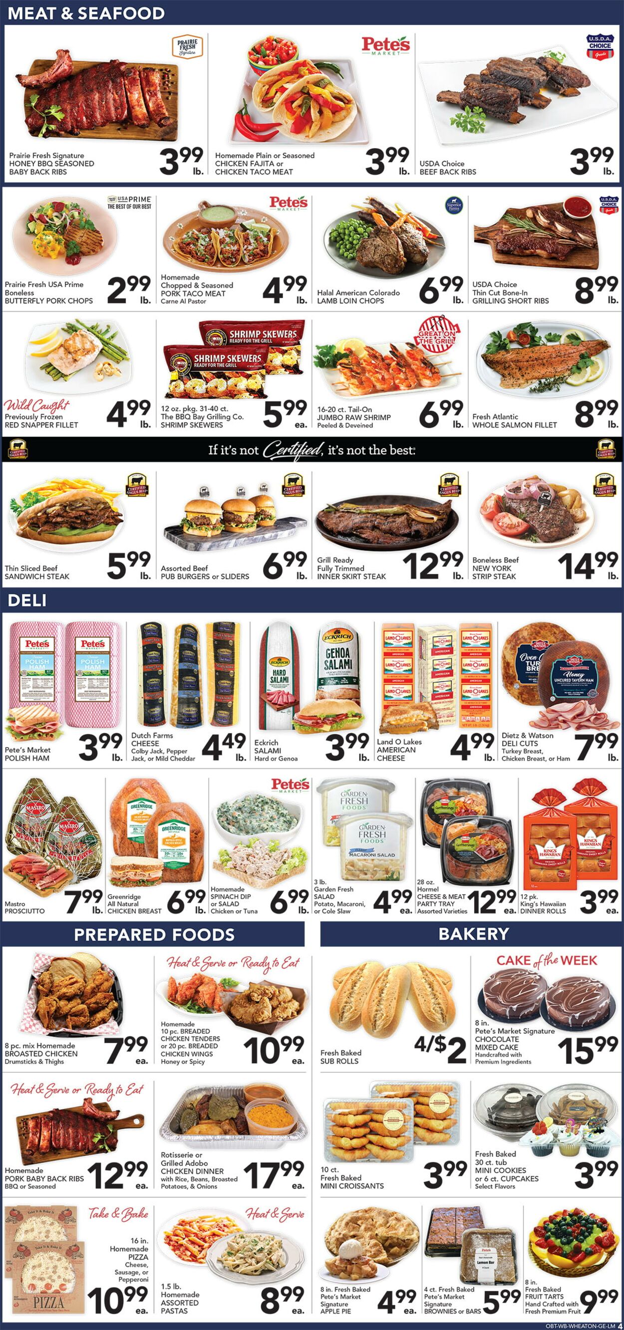 Catalogue Pete's Fresh Market from 05/14/2025
