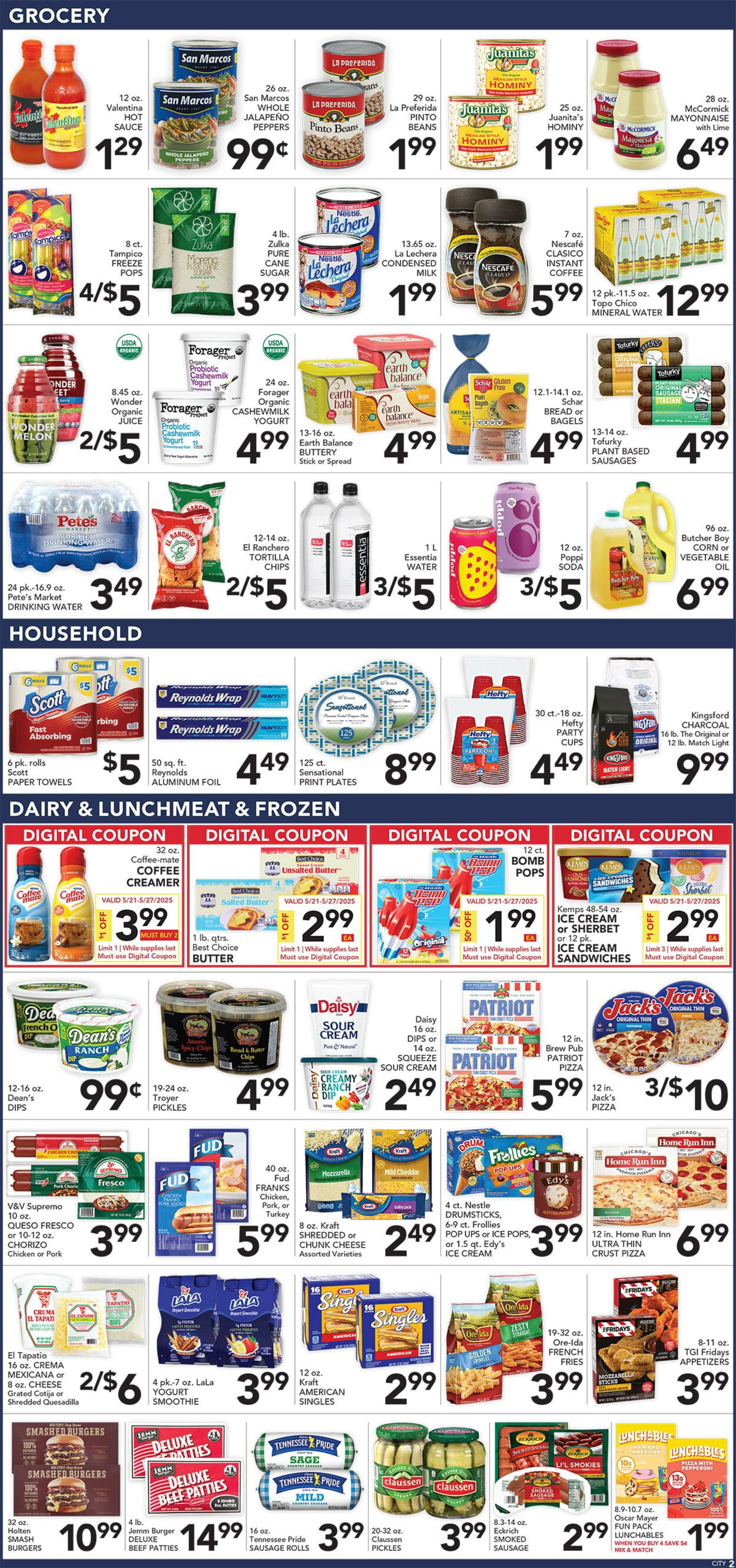 Catalogue Pete's Fresh Market from 05/14/2025