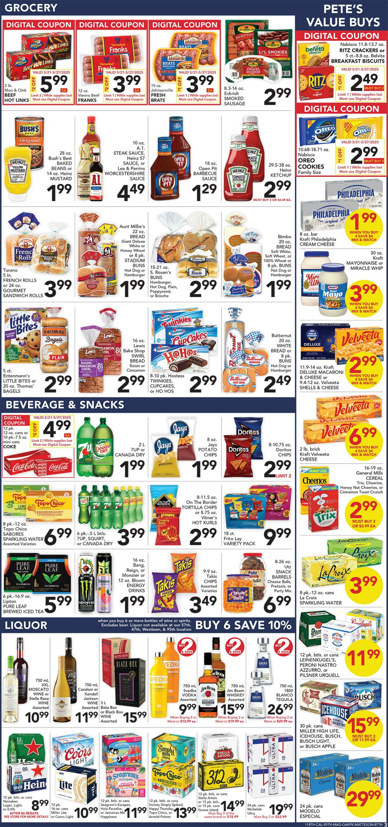 Catalogue Pete's Fresh Market from 05/14/2025