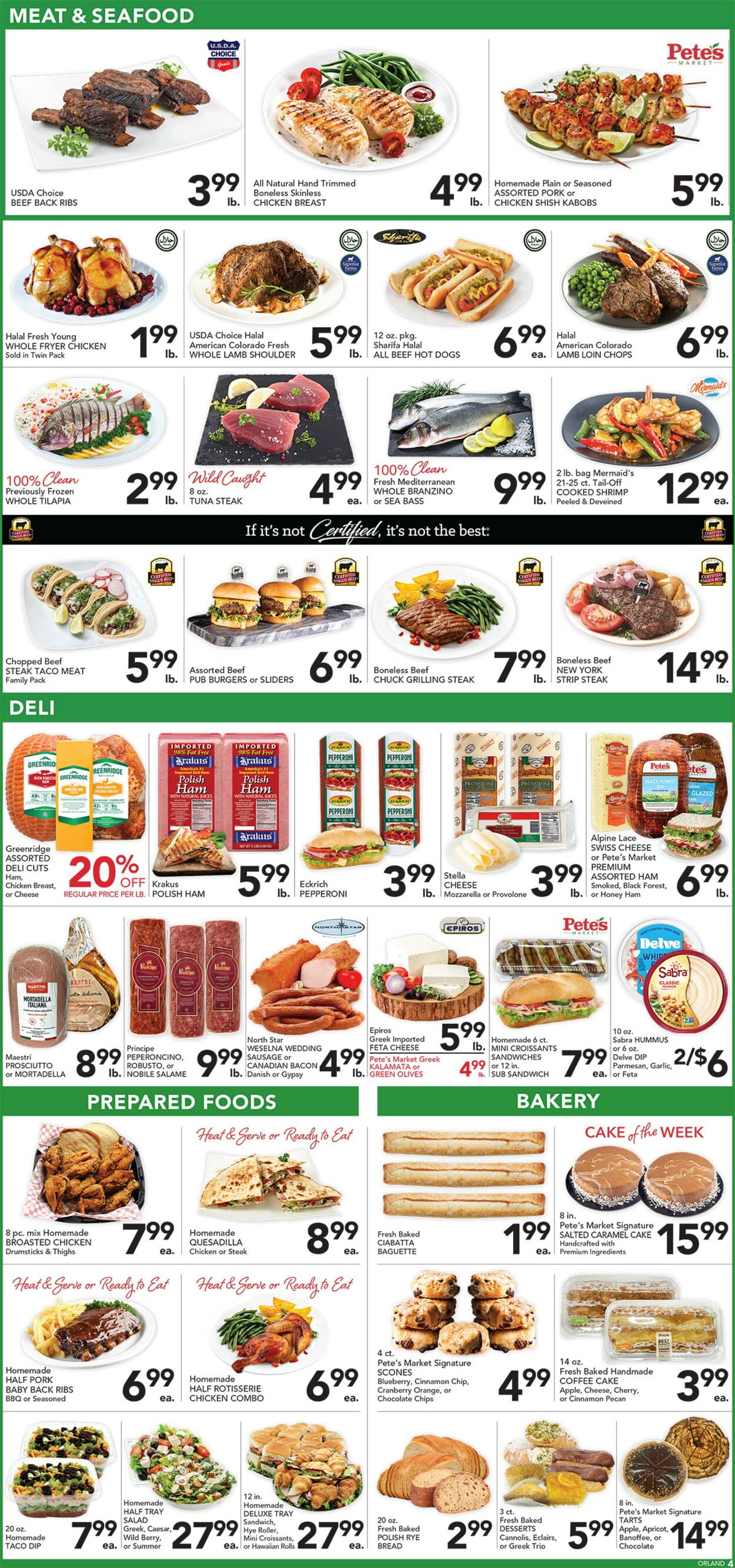 Catalogue Pete's Fresh Market from 05/21/2025