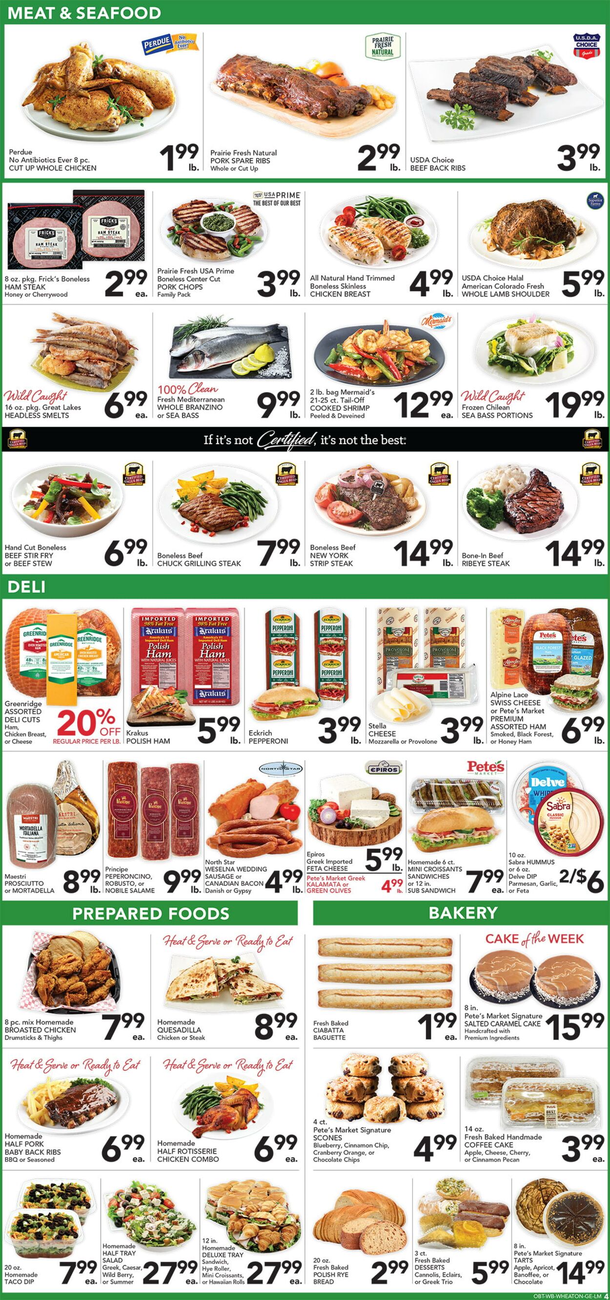 Catalogue Pete's Fresh Market from 05/21/2025